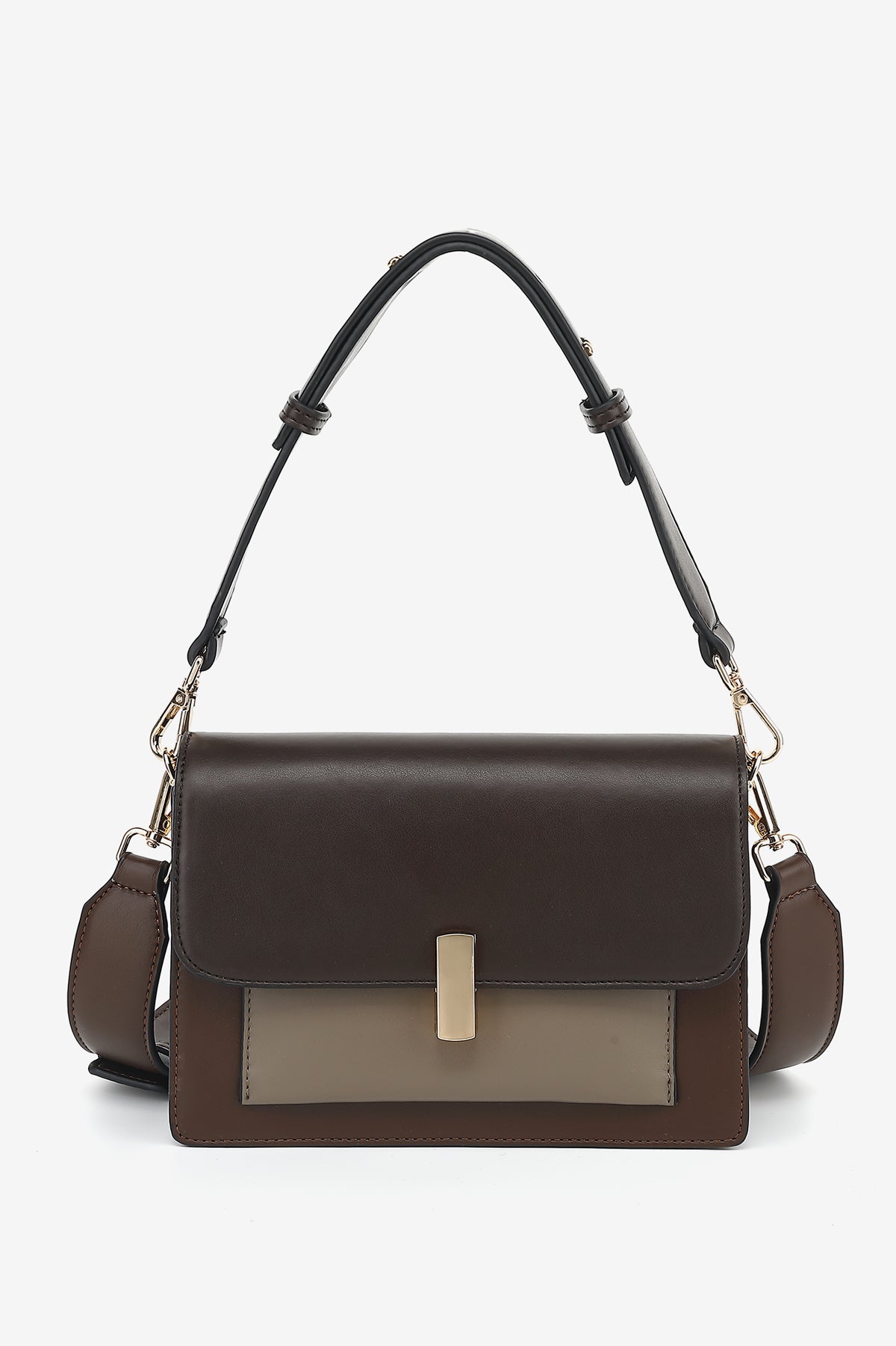 Noellas Adele Bag Brown/Taupe Mix. Køb Tasker hos www.noellafashion.dk