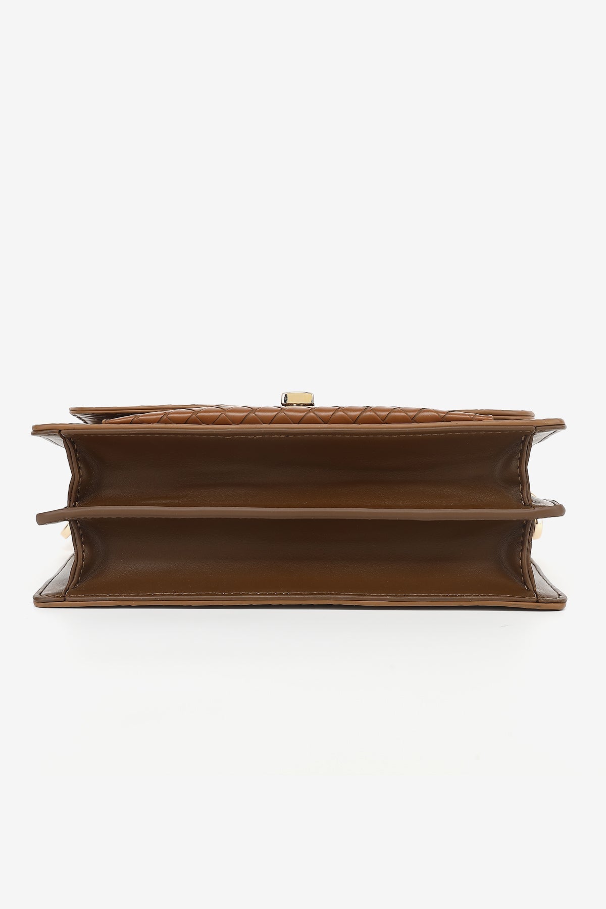 Adele Braided Bag Mid Brown