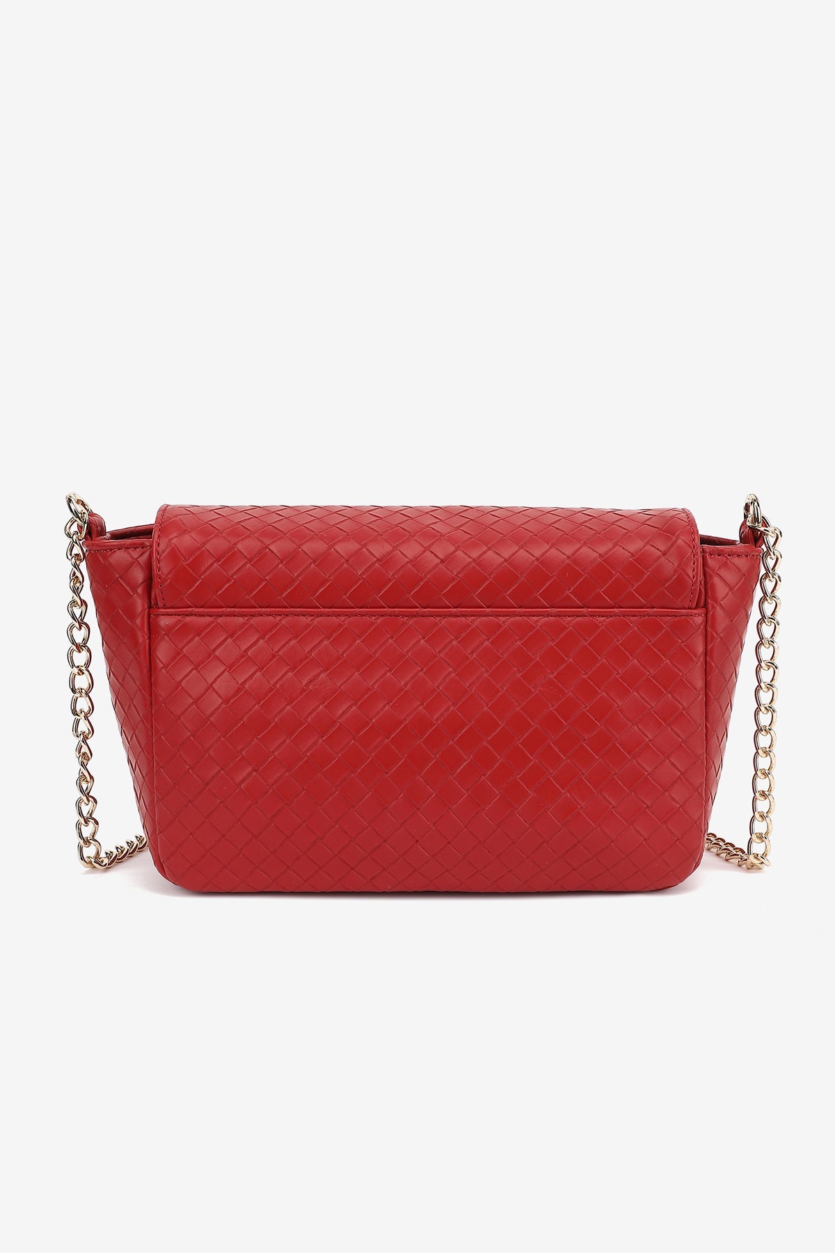 Teagan Braided Bag Red Braided