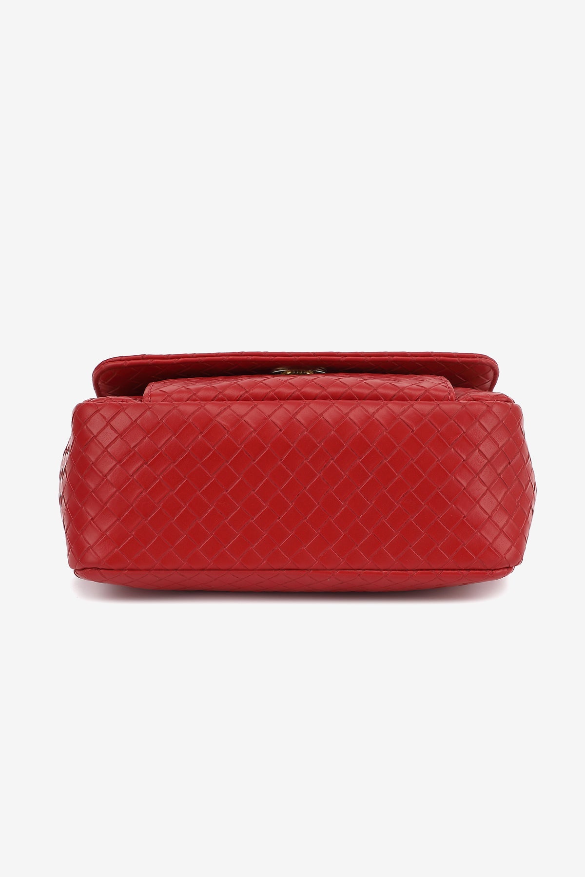 Teagan Braided Bag Red Braided
