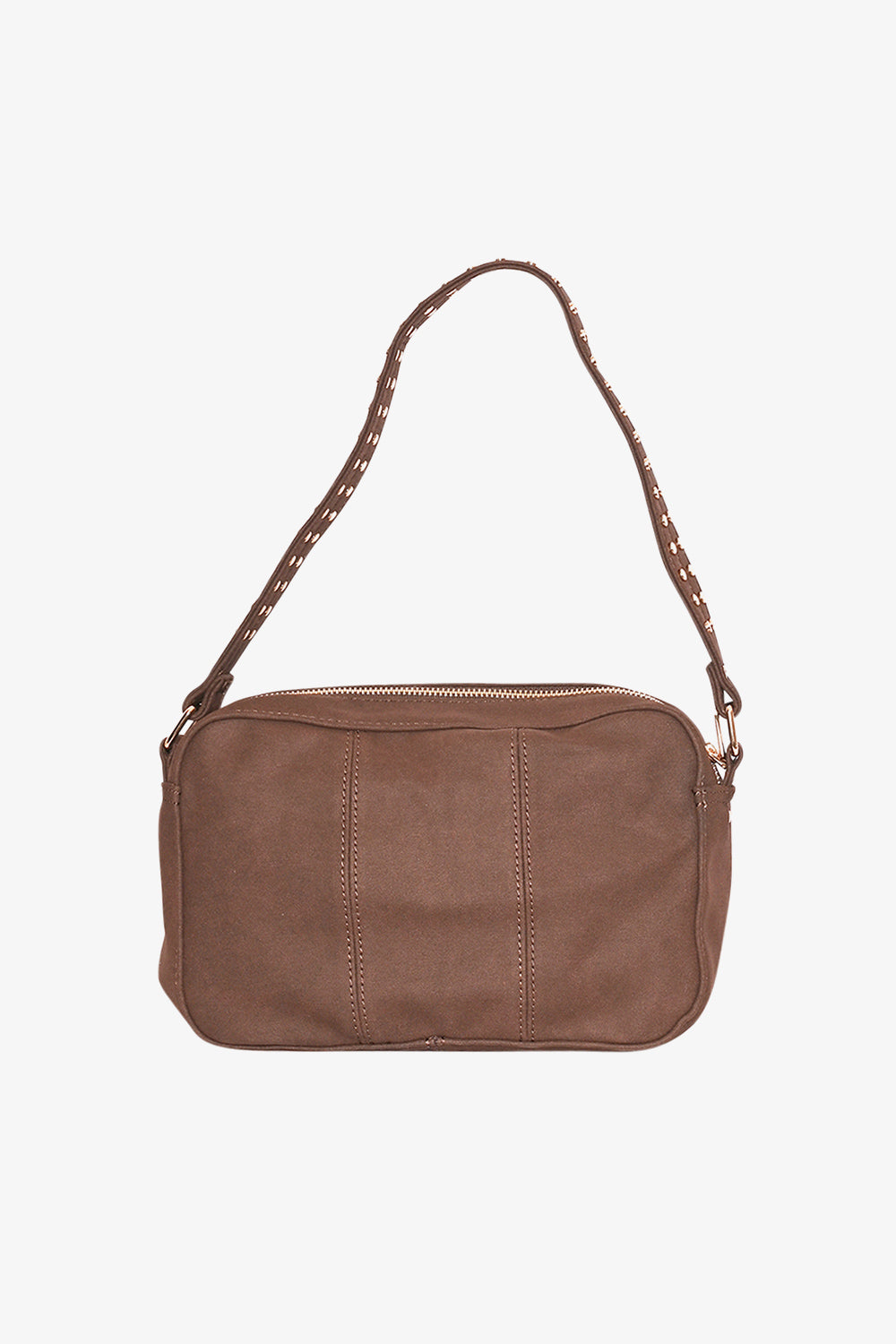 Celina Bag w. Gold Dark Brown