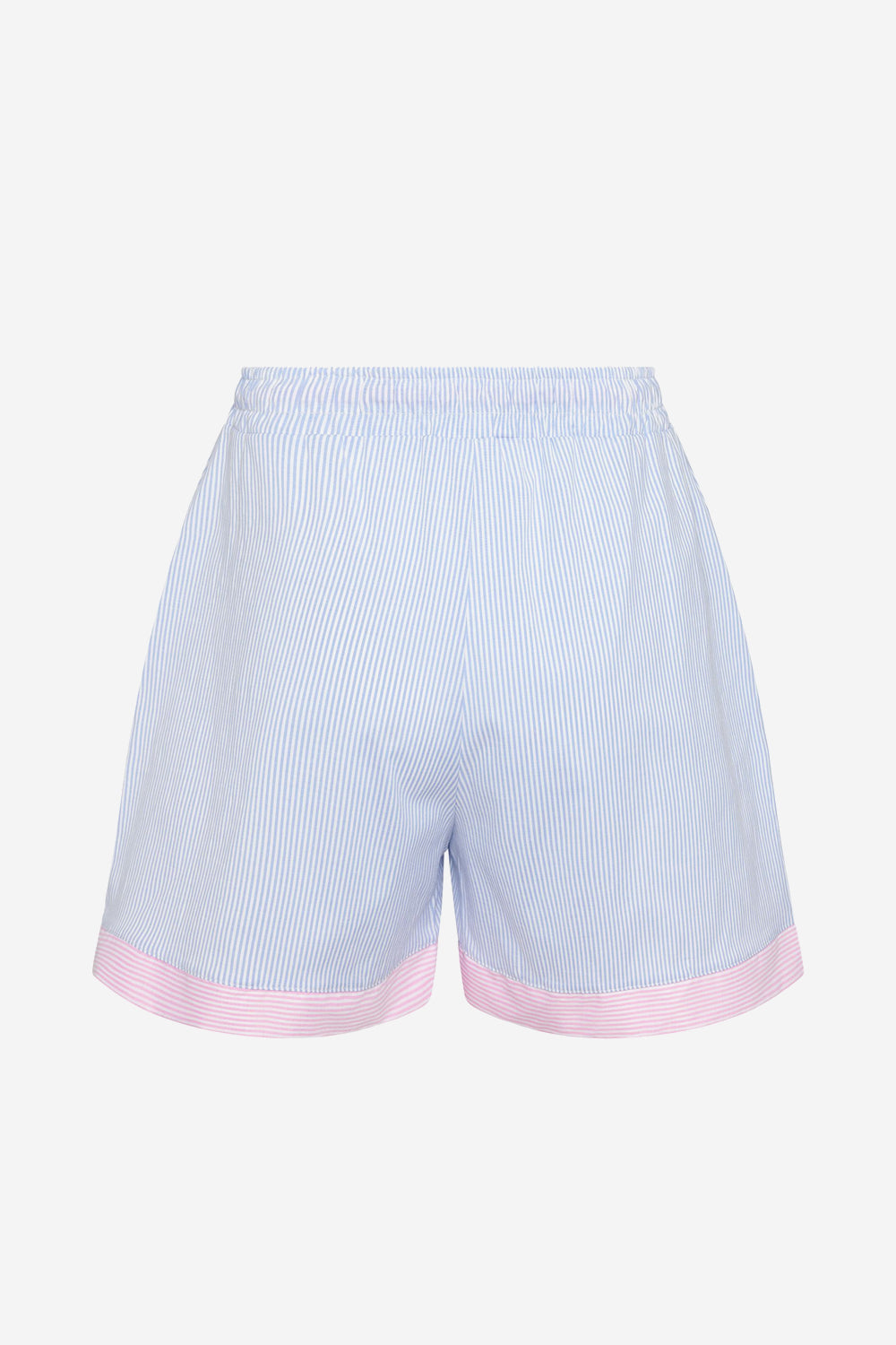 Ebony Shorts Poplin Lightblue/rose Mix