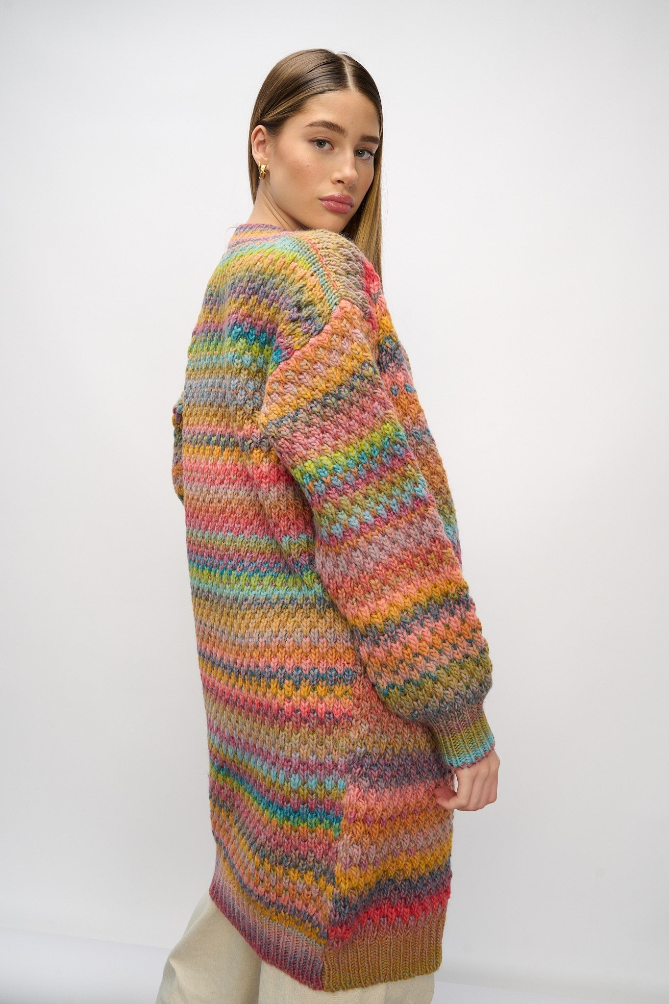 Gio Knit Cardigan Candy Mix