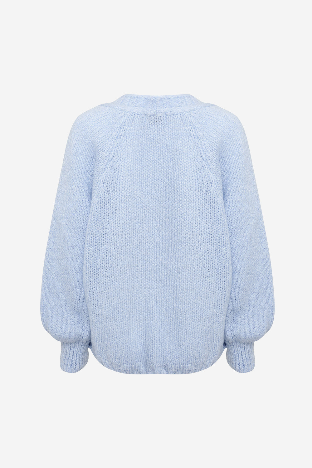 Fora Knit Cardigan Lightblue
