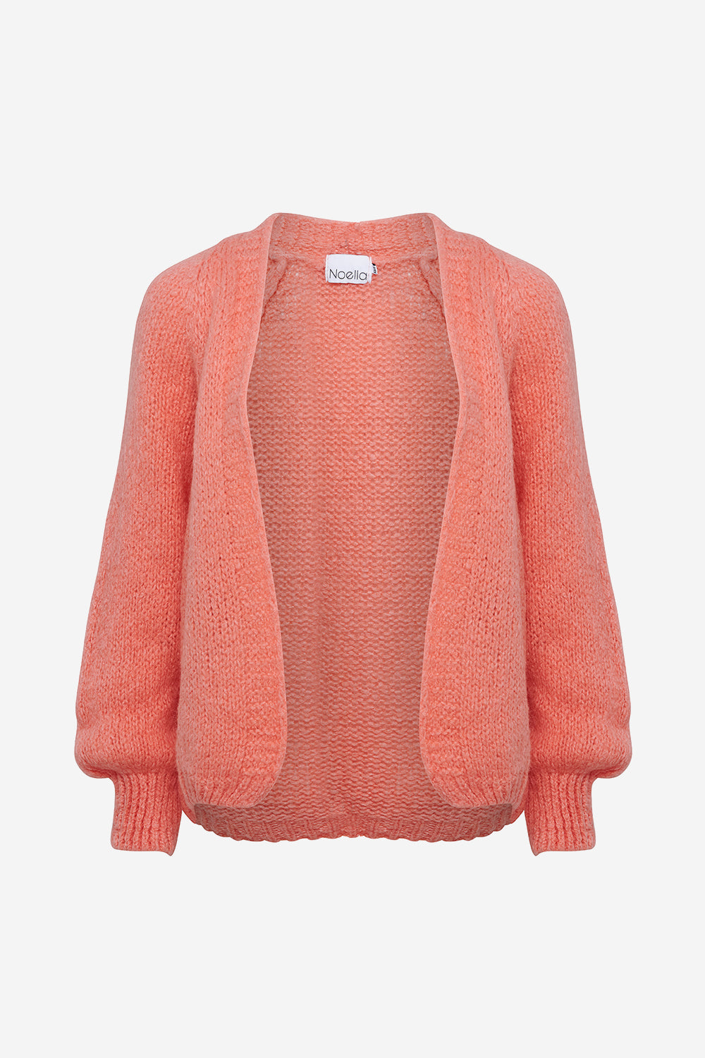 Noellas Fora Knit Cardigan Peach. Køb Cardigans hos www.noellafashion.dk