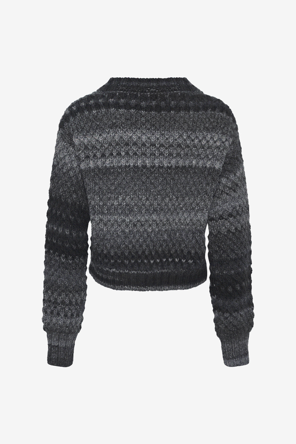 Gio Knit V-neck Black Mix