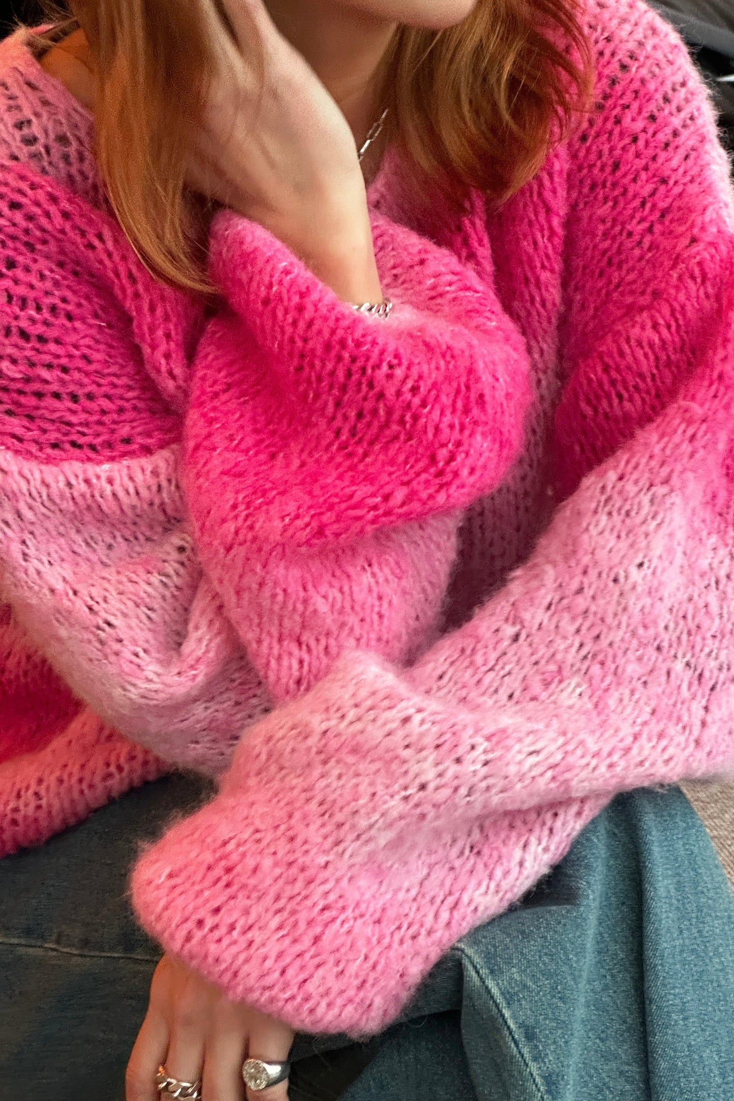 Kiela Knit Pink Fade