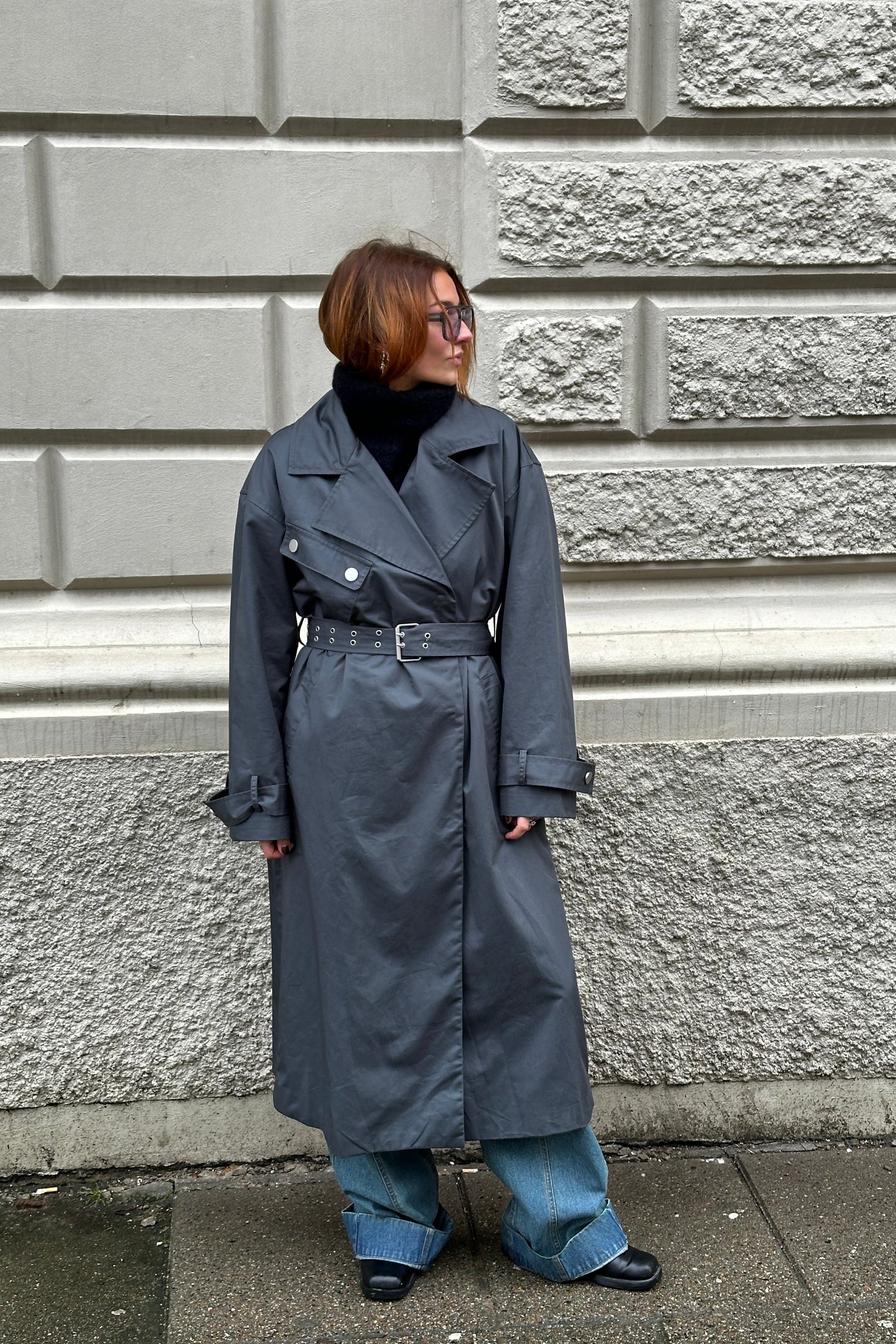 Kenadee Coat Asphalt Grey