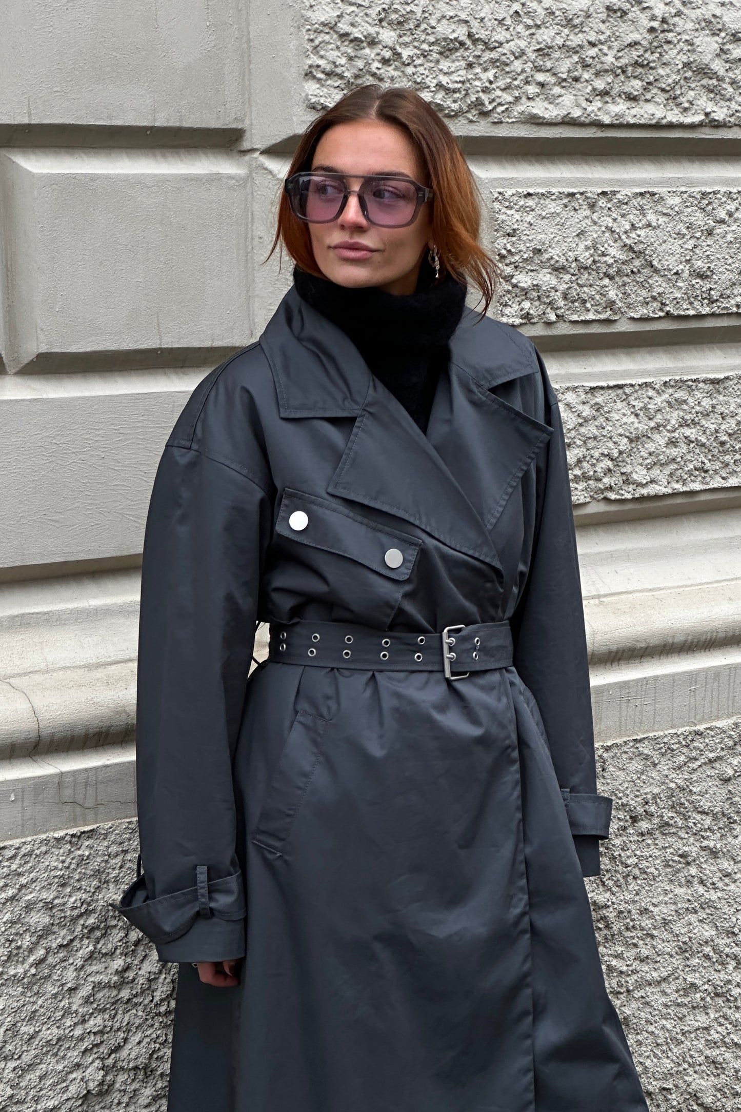Kenadee Coat Asphalt Grey