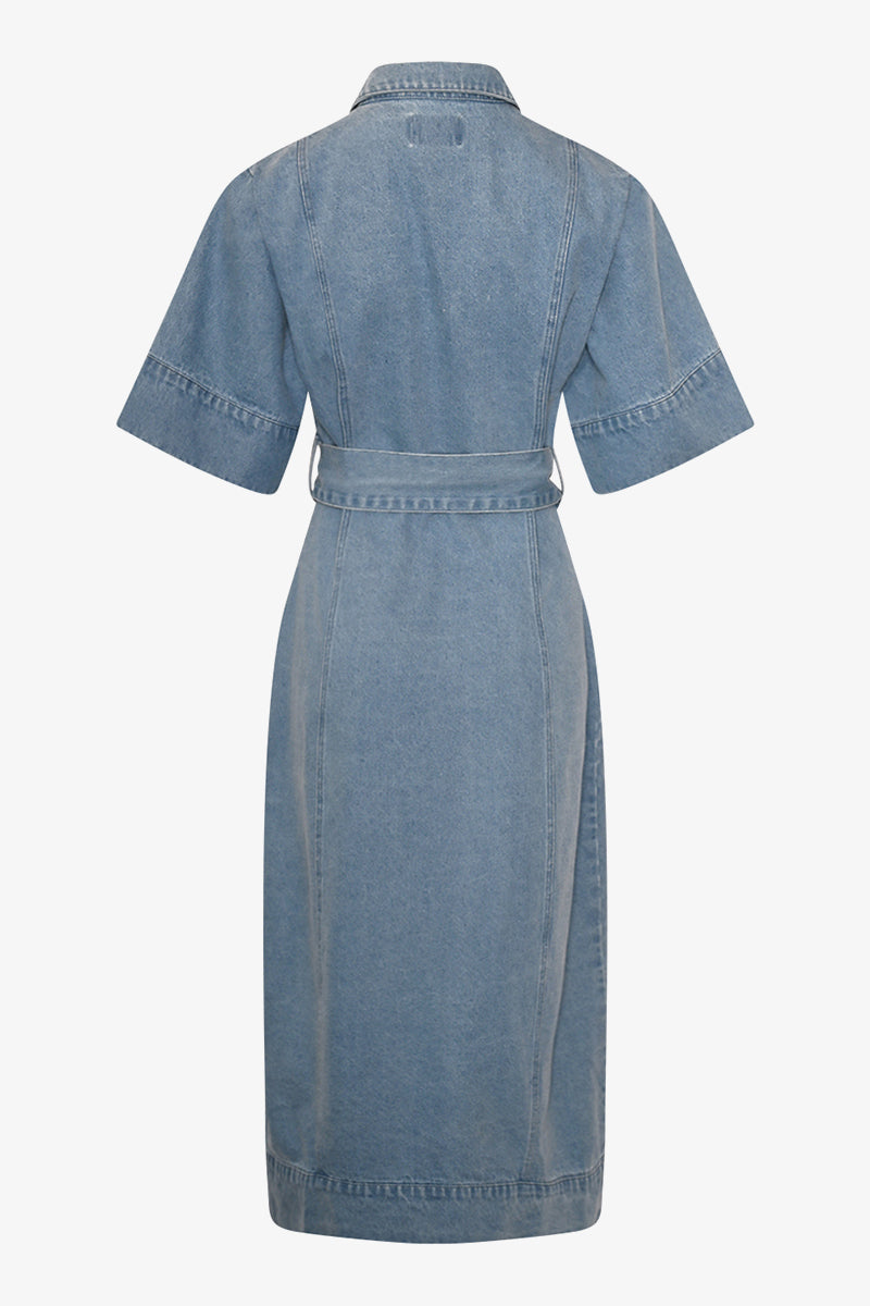 Keisley Dress Light Blue Wash