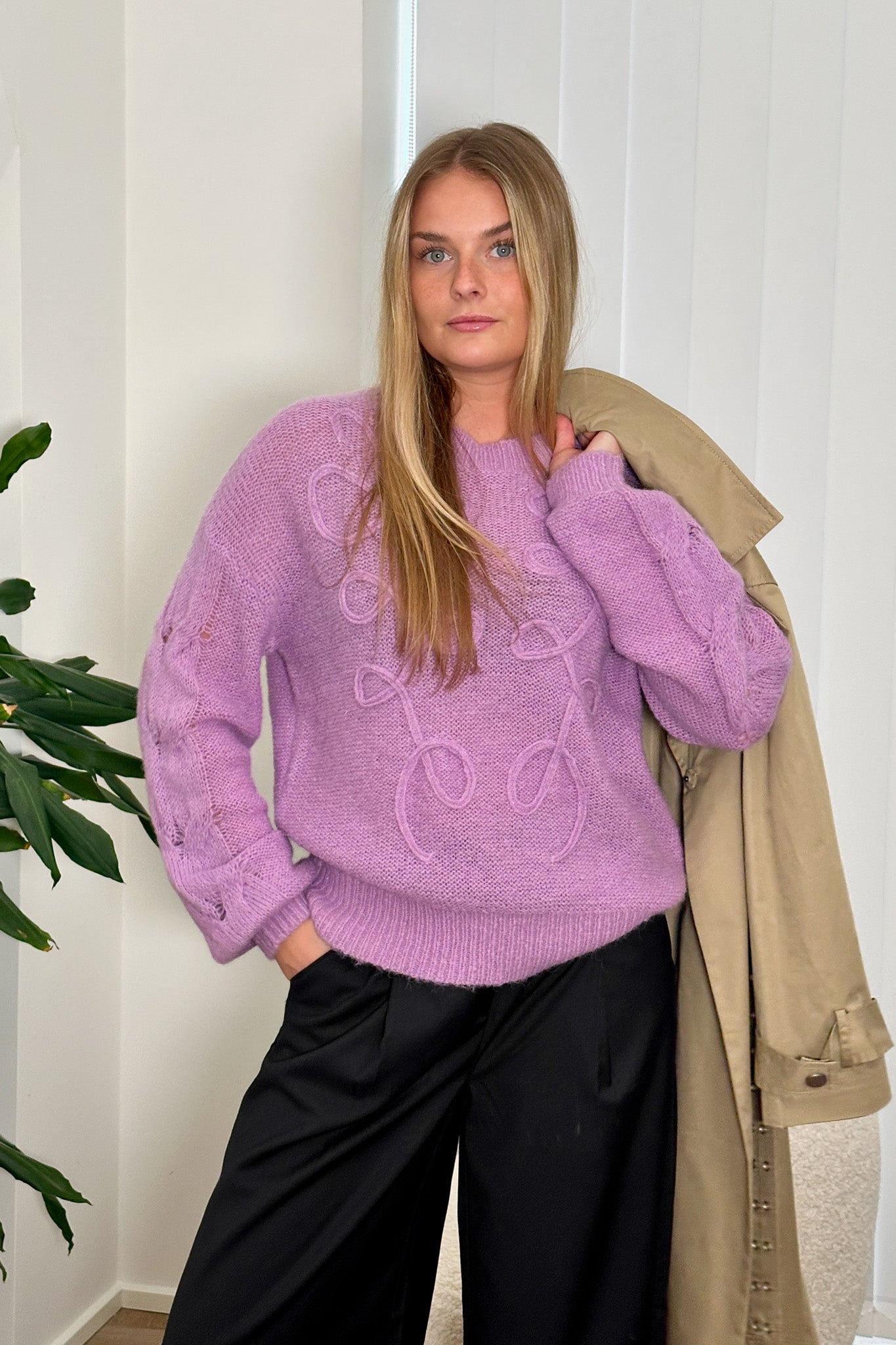 Karessa Knit Orchid Pink