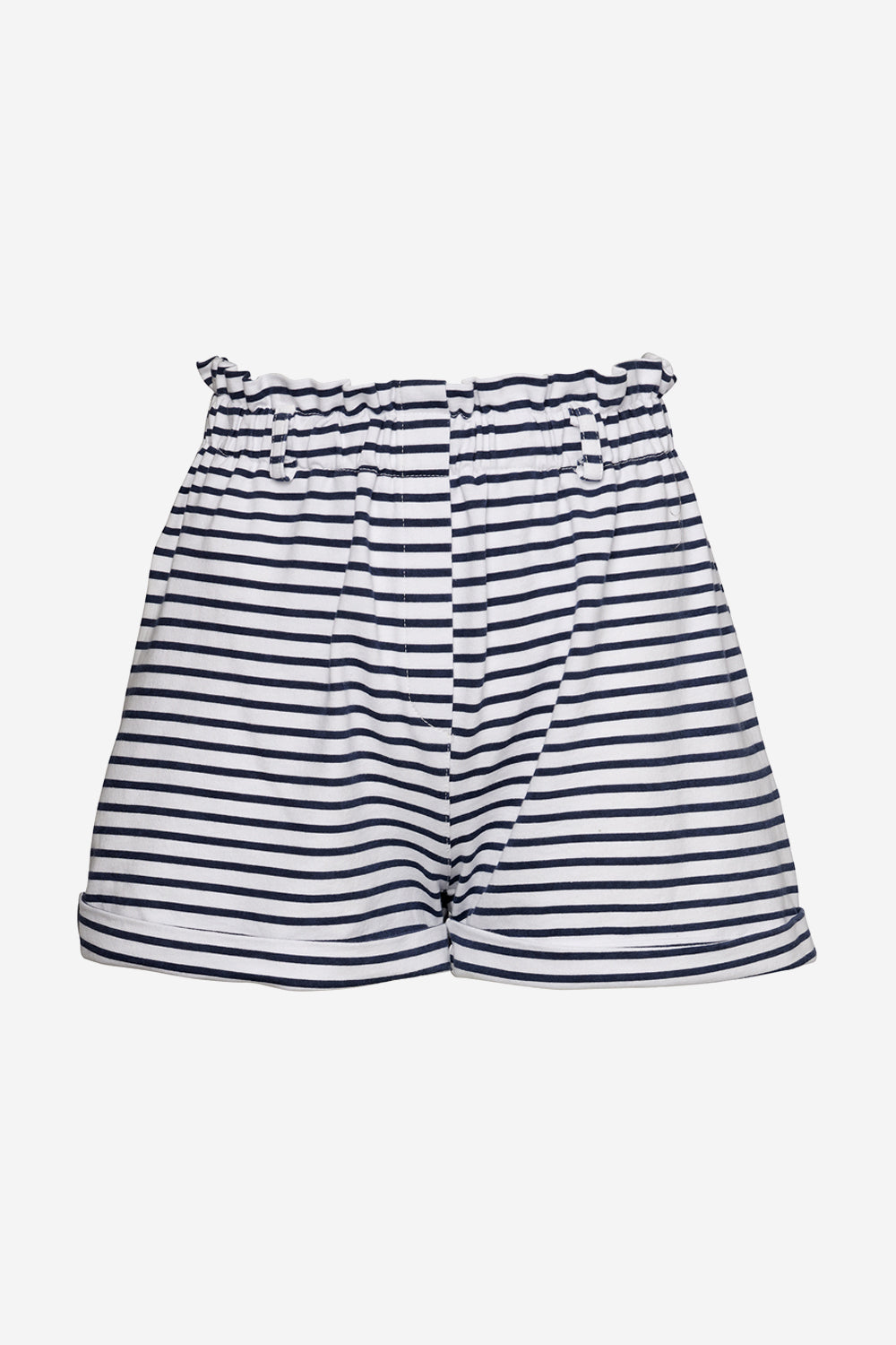 Limbo Shorts Cotton White/navy Stripes
