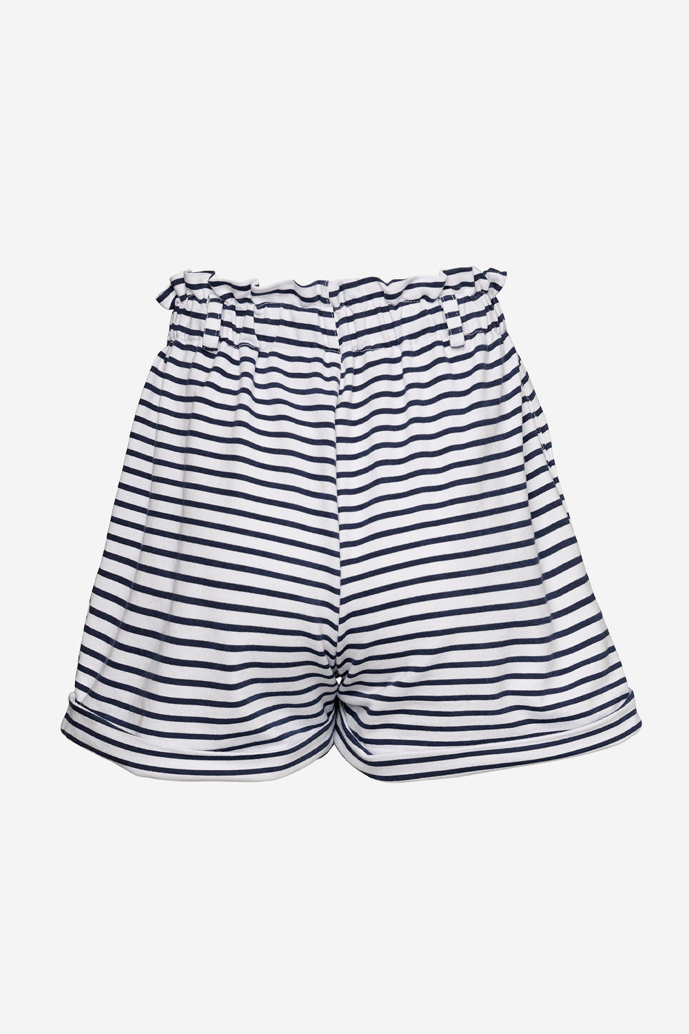 Limbo Shorts Cotton White/navy Stripes