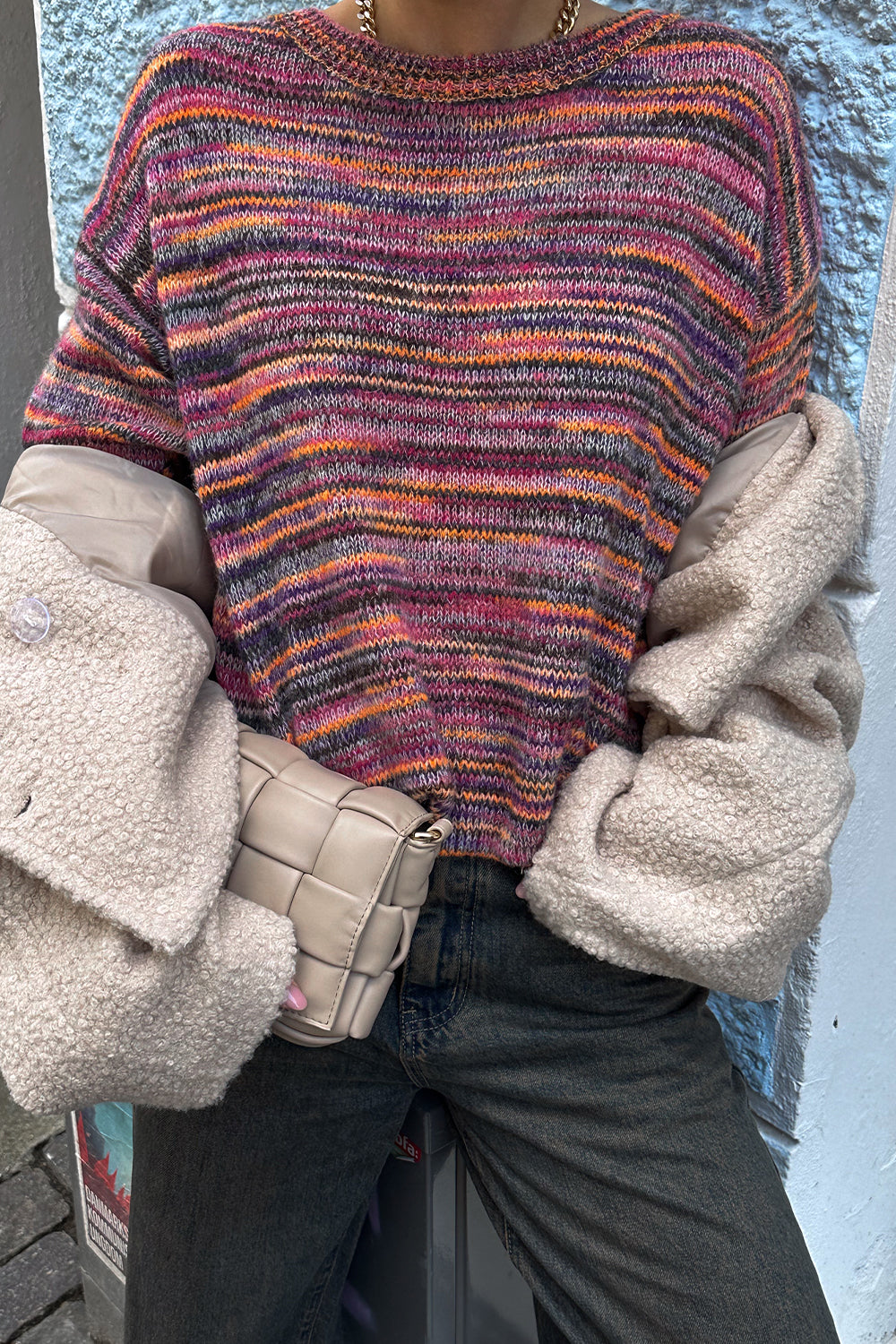 Mimi Knit Rose Combo
