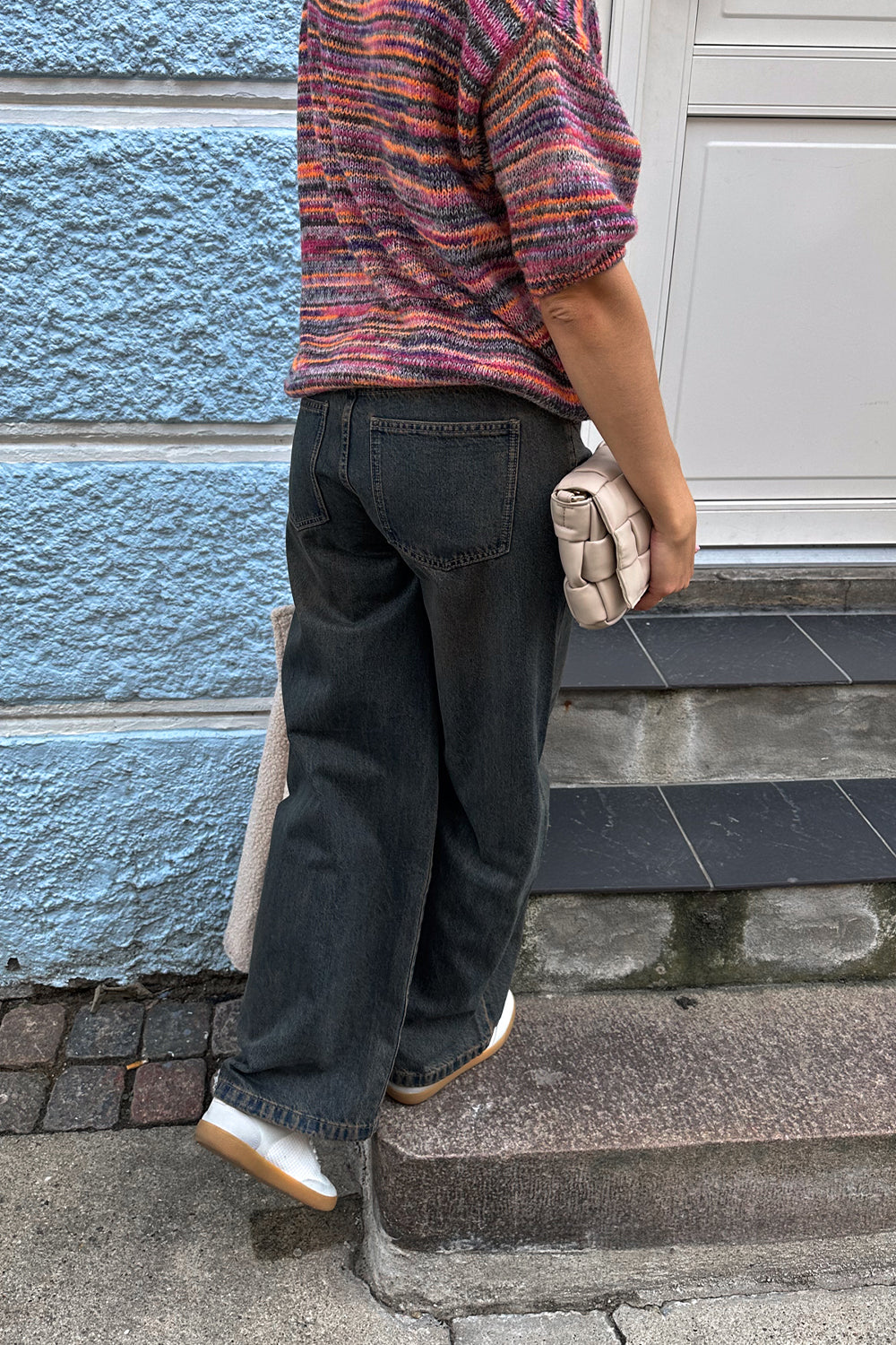 Jolie Jeans Worn Blue Wash