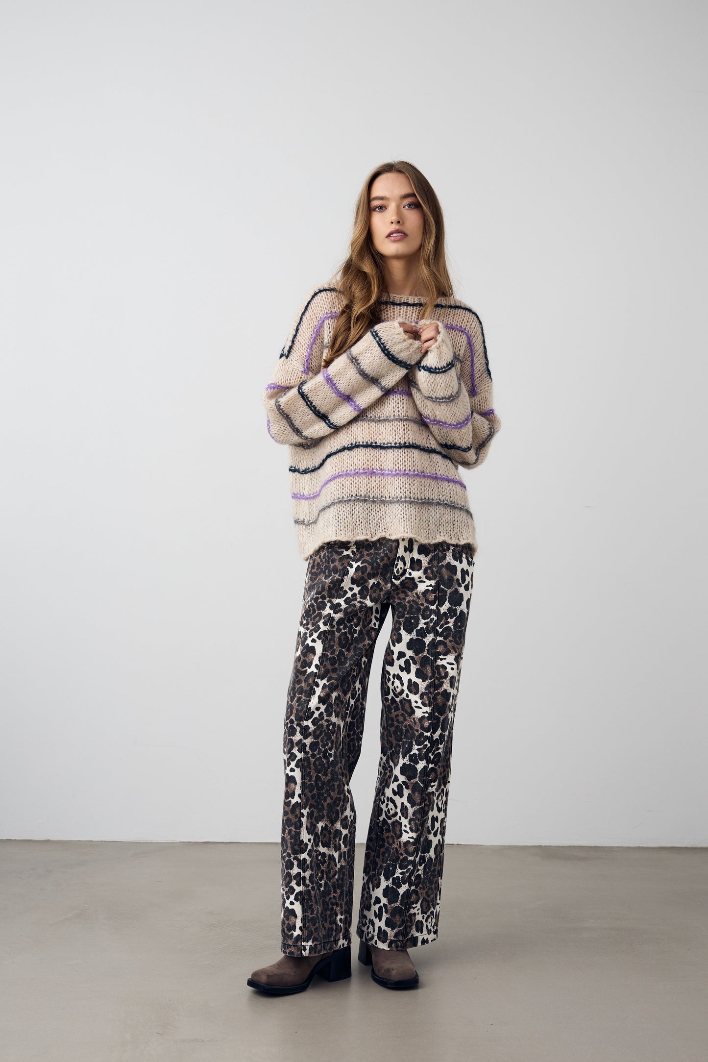 Lainey Knit Tanzey stripe