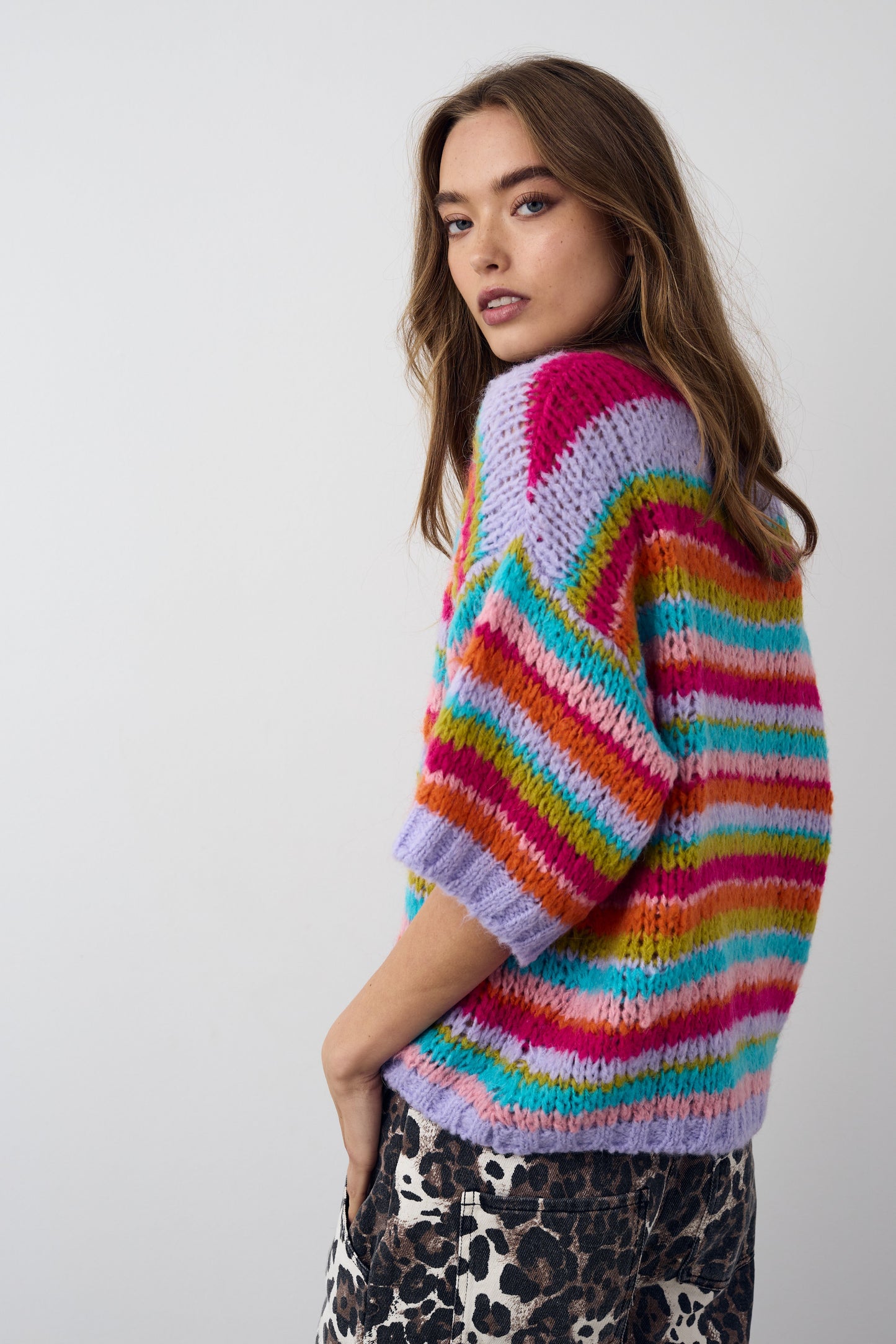 Mimi Knit Rainbow Combo