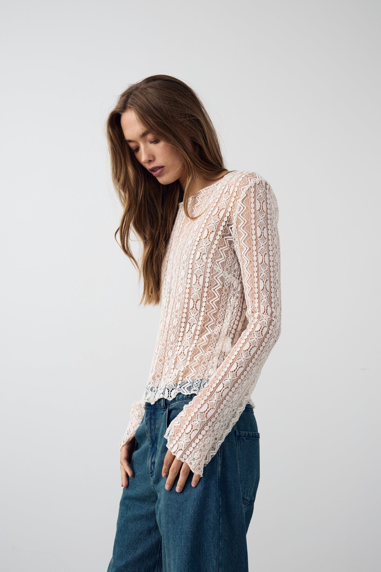 Kasia Top Vintage Beige