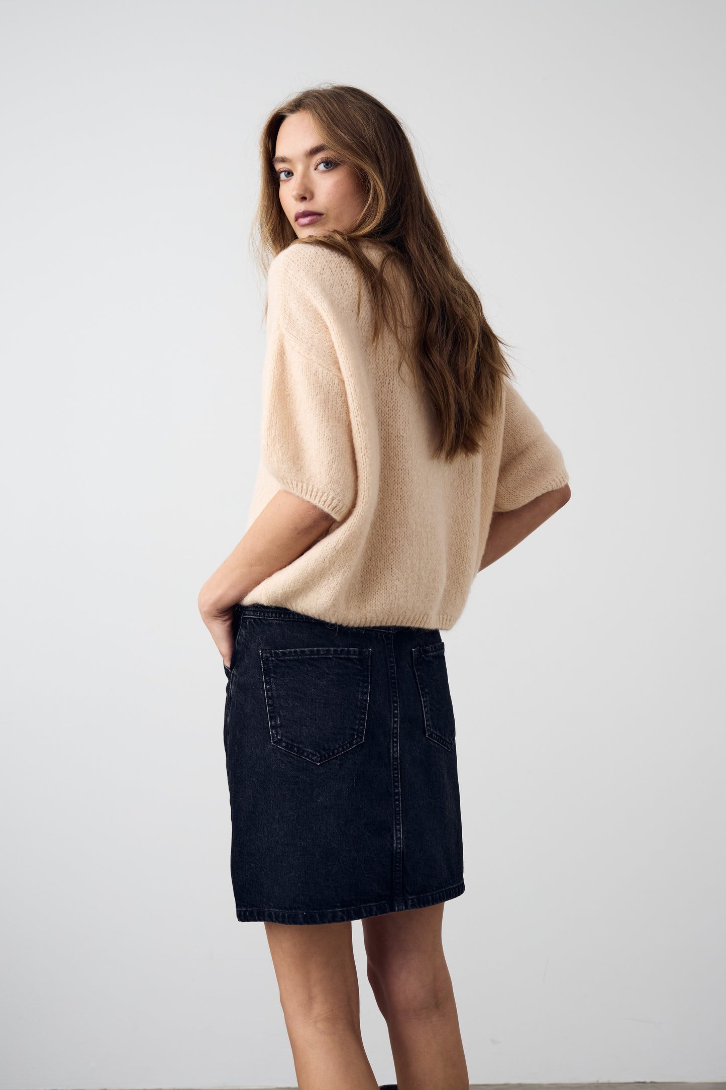 Karissa Skirt Black Wash