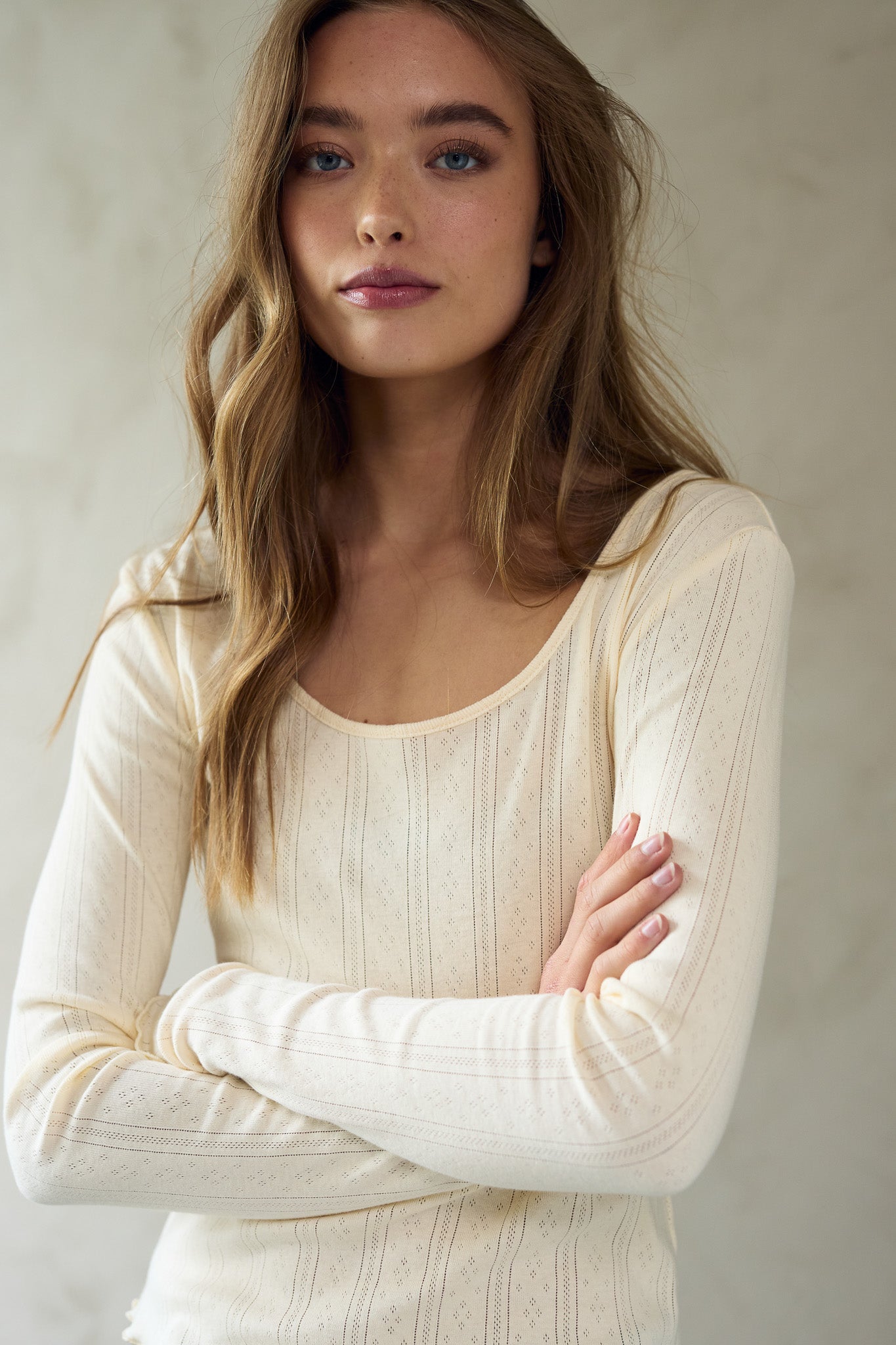 Karmia Top Ivory