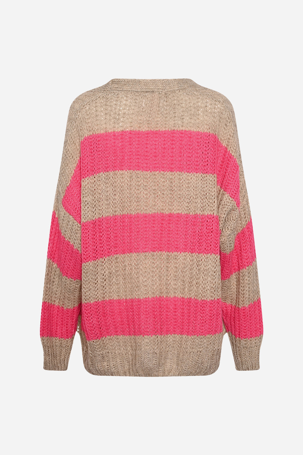 Lily Knit Cardigan Clementine stripe