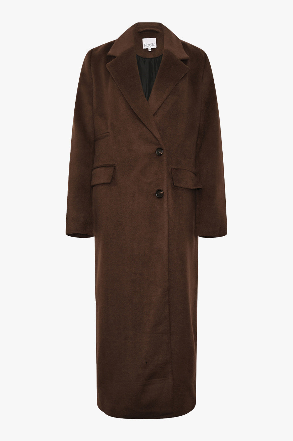 Noellas Jaci Coat Chocolate. Køb Jakker hos www.noellafashion.dk