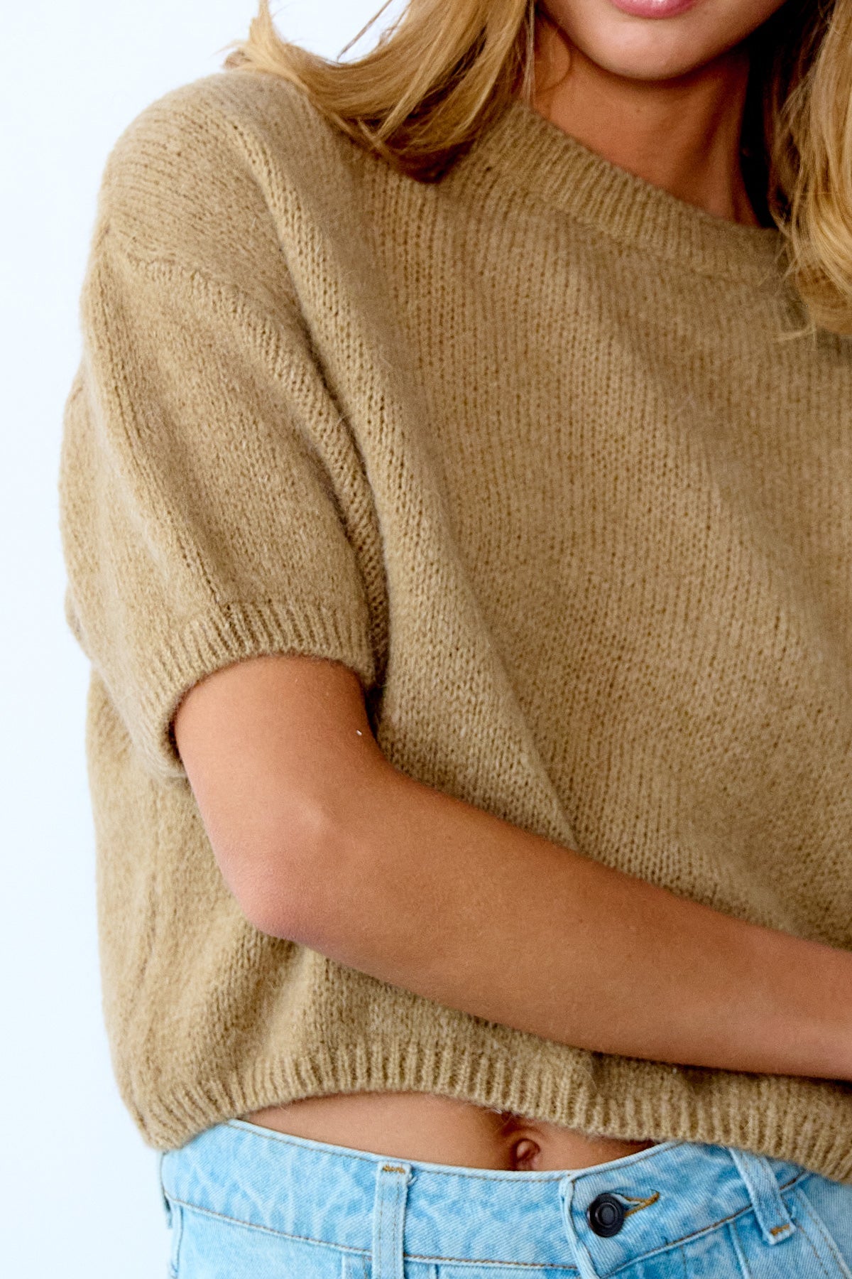 Mimi Knit Jumper Sand