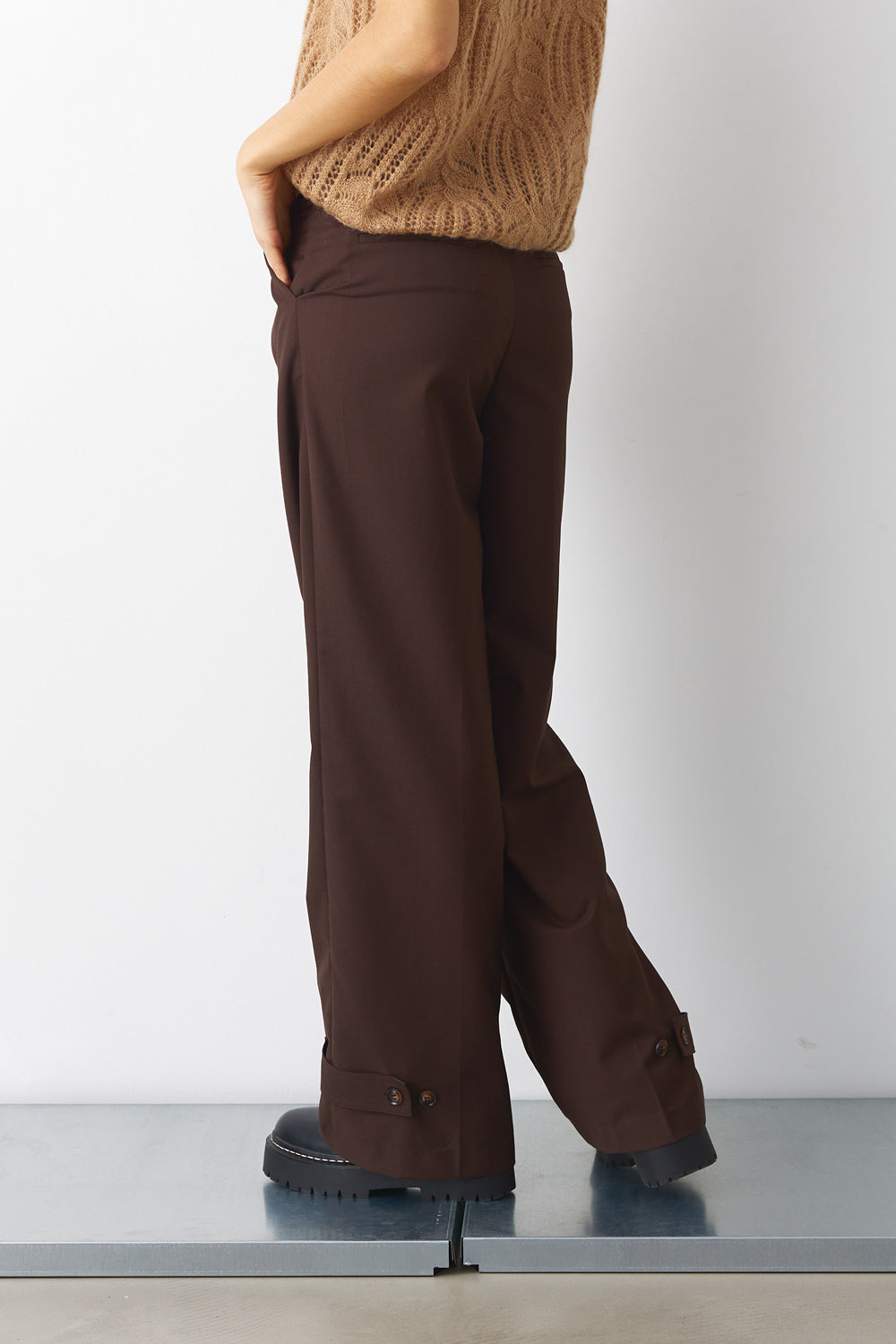 Joann Pants Chocolate Brown