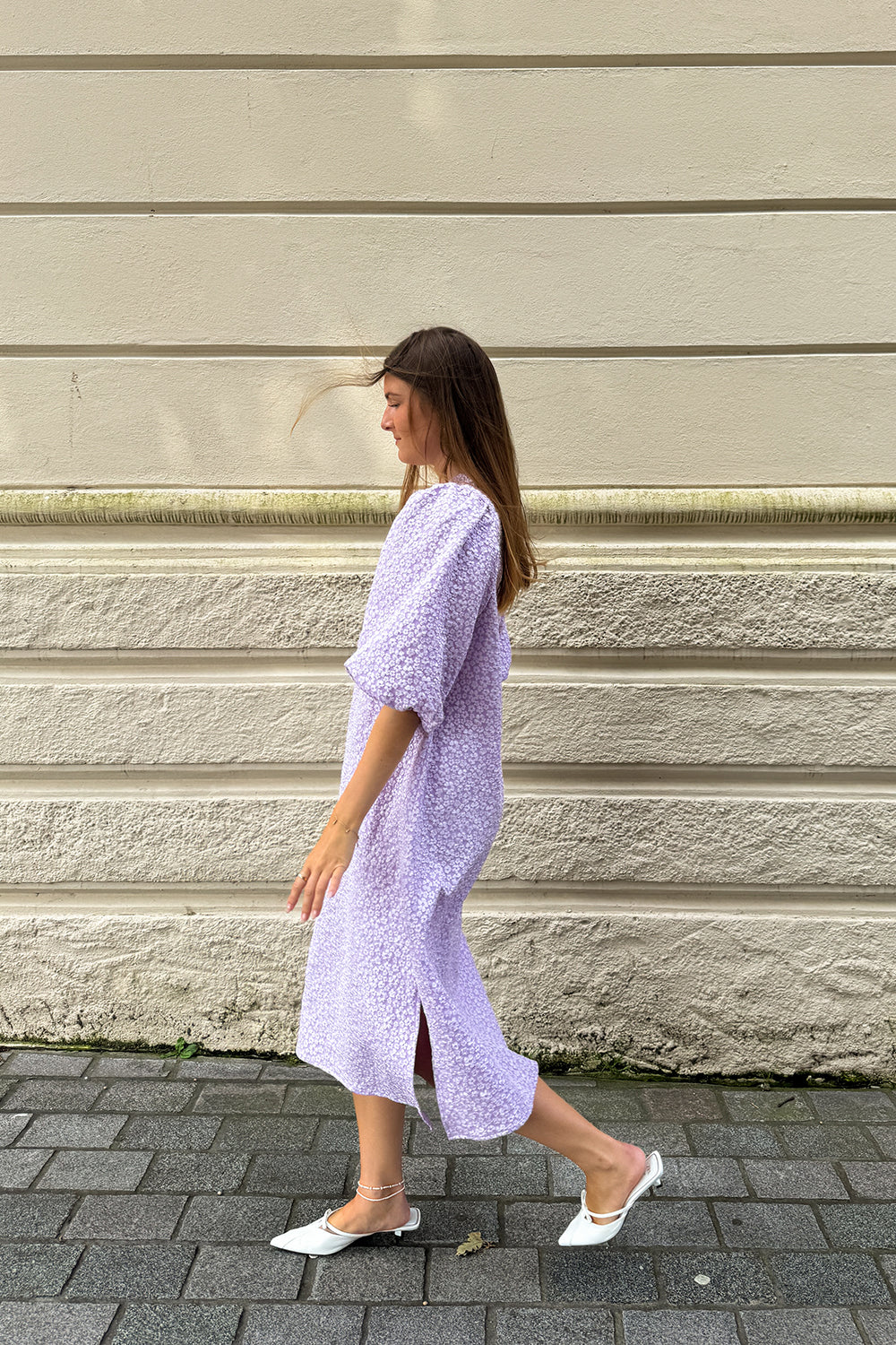 Reno Pastis Long Dress Lilac