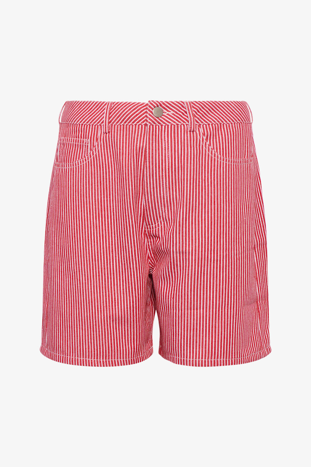 Noellas Spencer Shorts Red/White Stripe. Køb Shorts hos www.noellafashion.dk