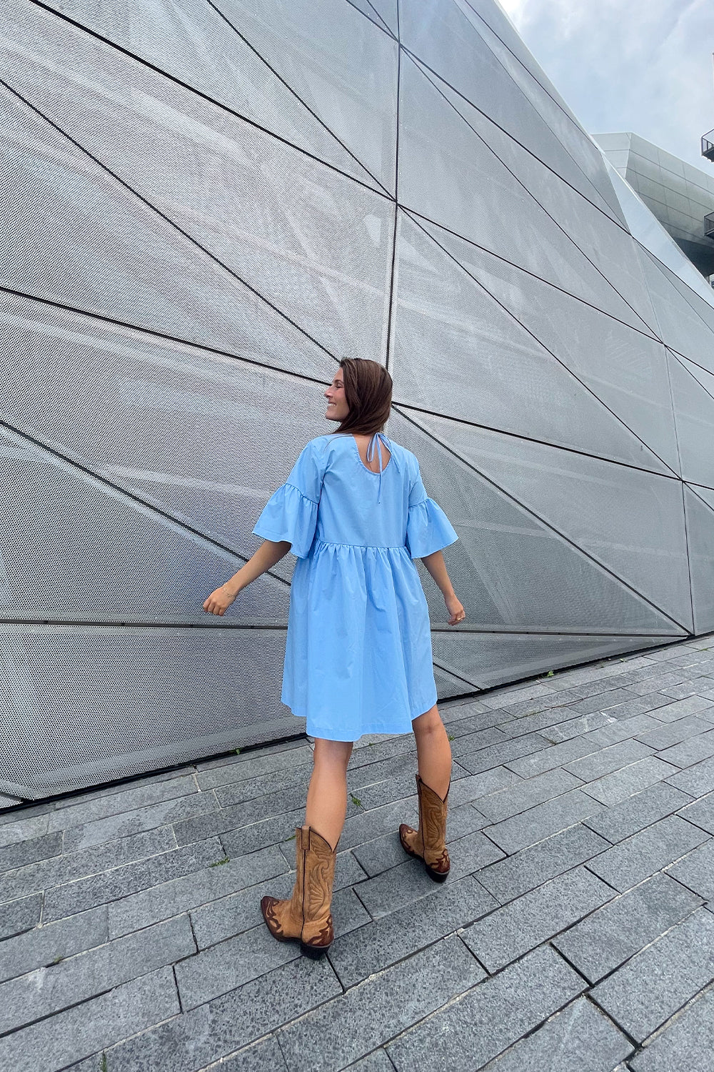 Adaleide Dress Light Blue
