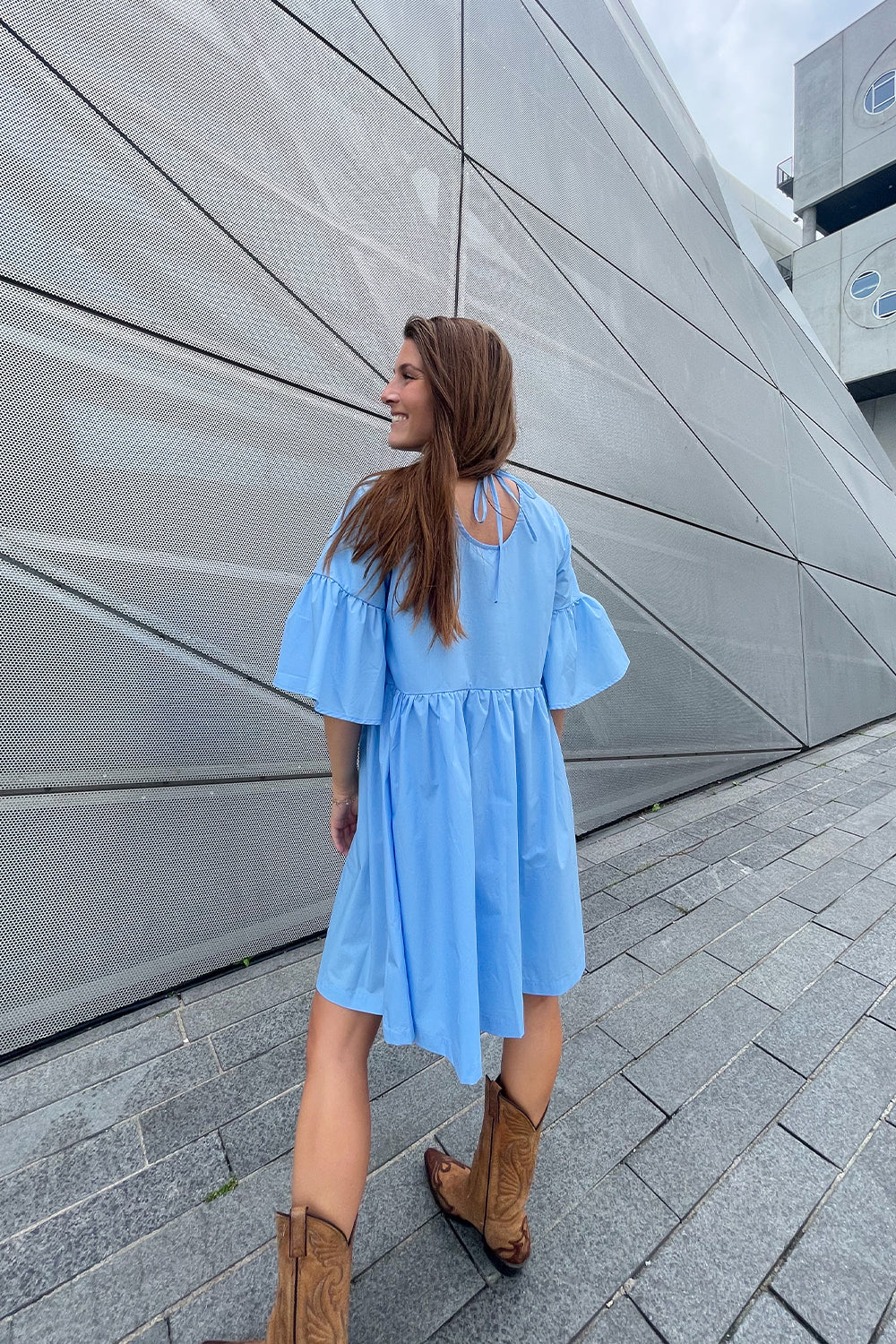 Adaleide Dress Light Blue