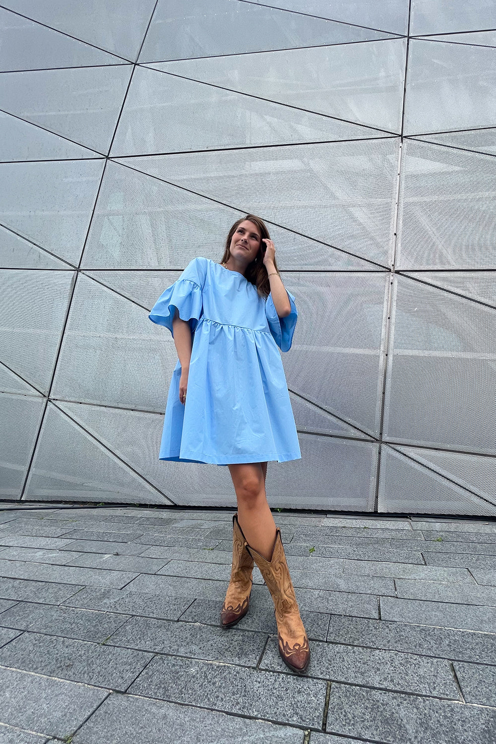 Adaleide Dress Light Blue