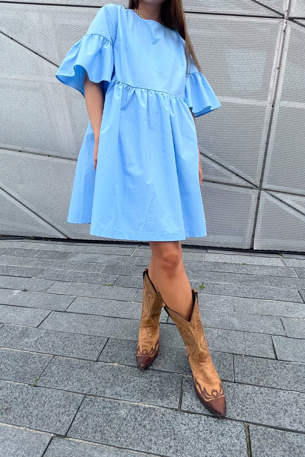 Adaleide Dress Light Blue