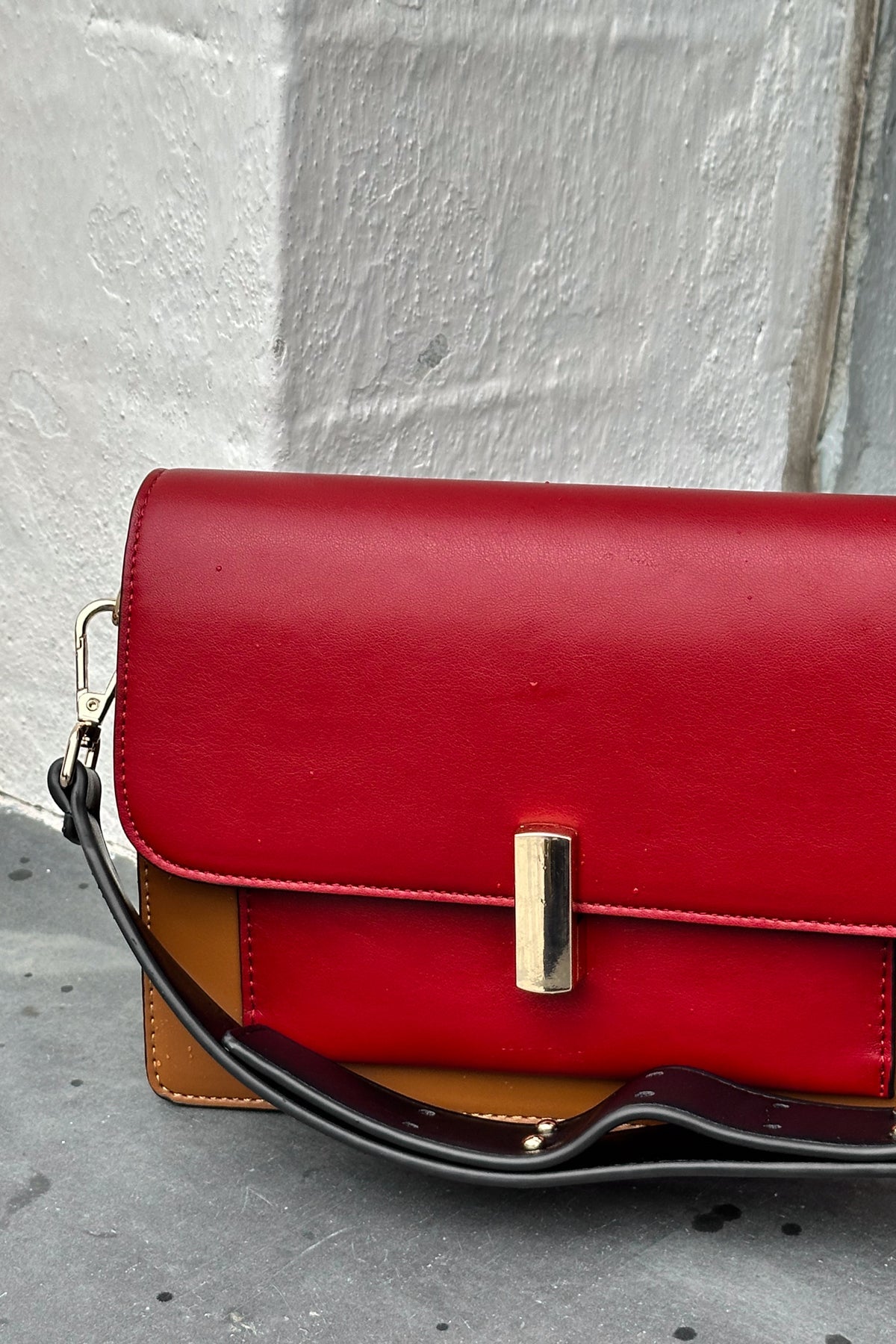 Noellas Adele Bag Dark Red Mix. Køb Tasker hos www.noellafashion.dk