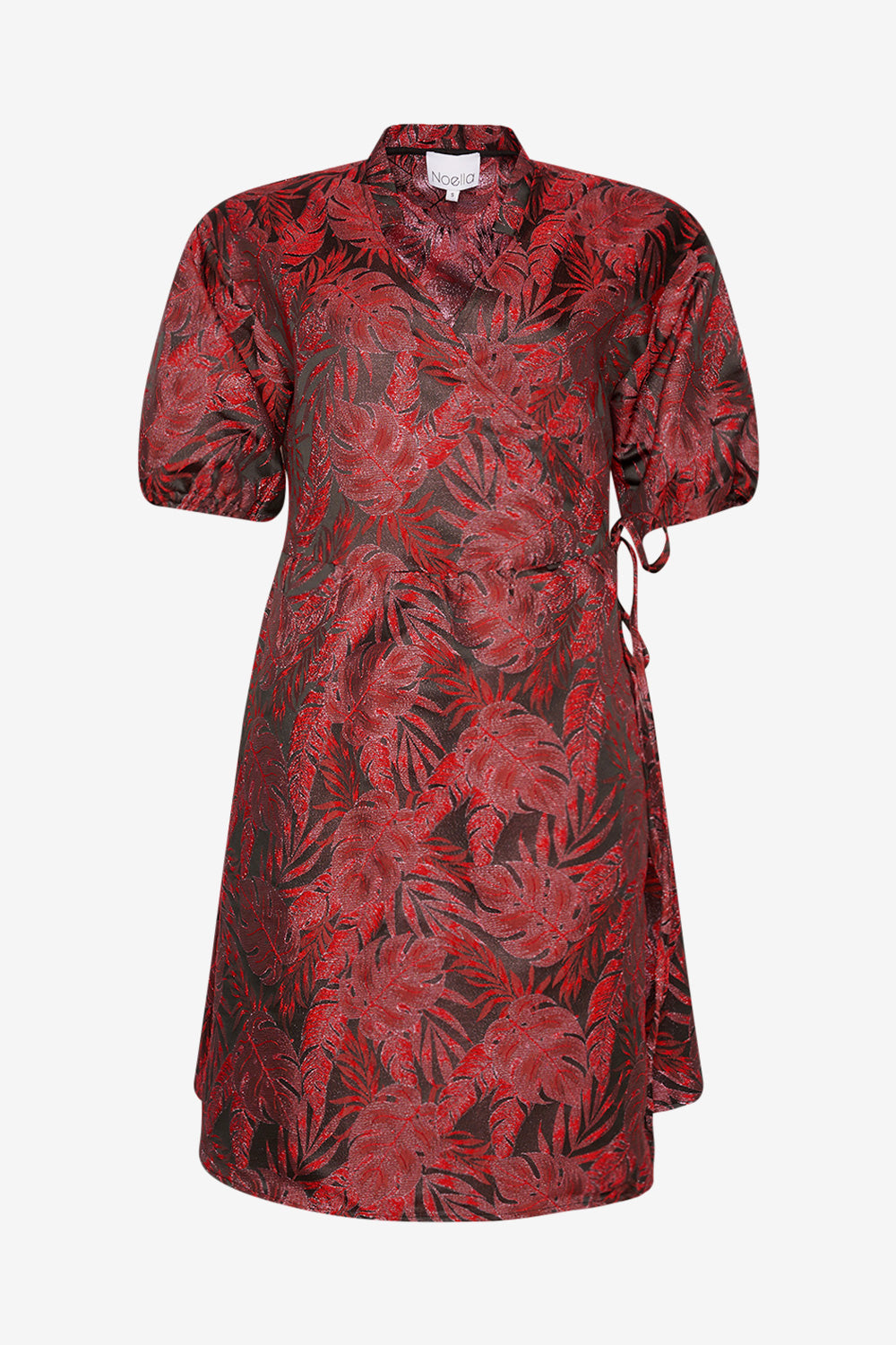 Noellas Alaska Aya Dress Red/Black. Køb Kjoler hos www.noellafashion.dk