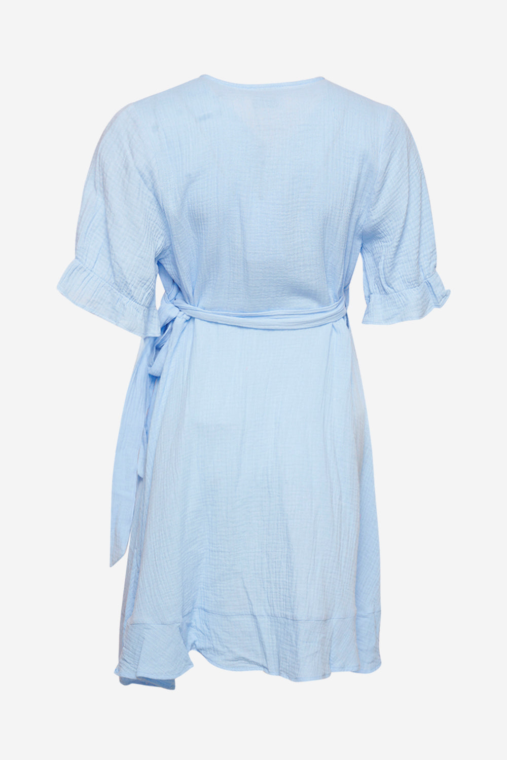 Aleppo Short Dress Light Blue