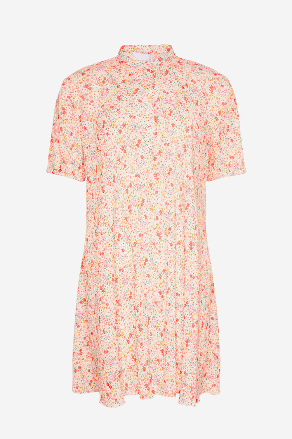 Noellas Antwerpen Mae Short Dress Pink Mix. Køb Kjoler hos www.noellafashion.dk