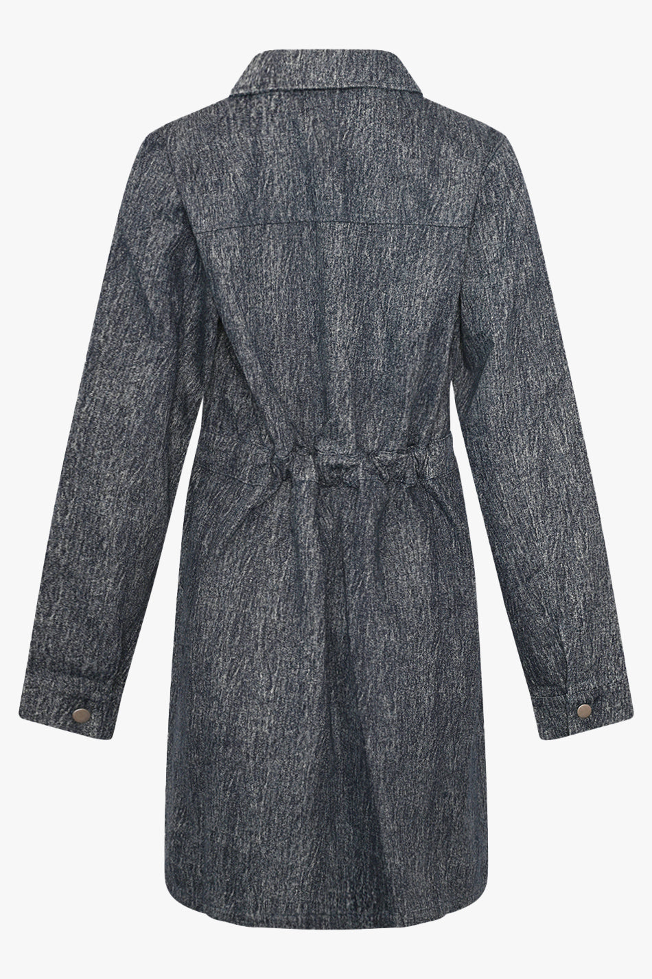 Noellas Benita Ls Dress Blue Snow Wash.