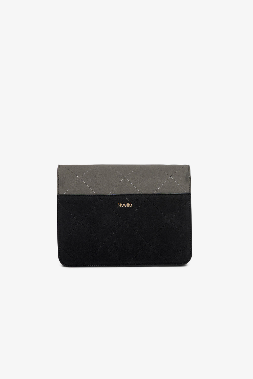 Blanca Multi Compartment Bag Dark Grey/Black