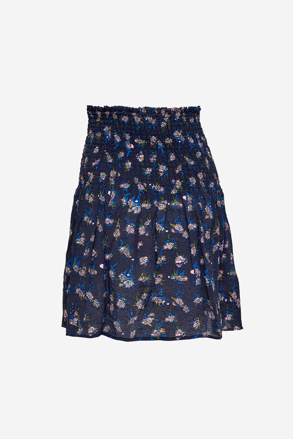 Blossom Skirt Viscose Navy/pink/blue Flower