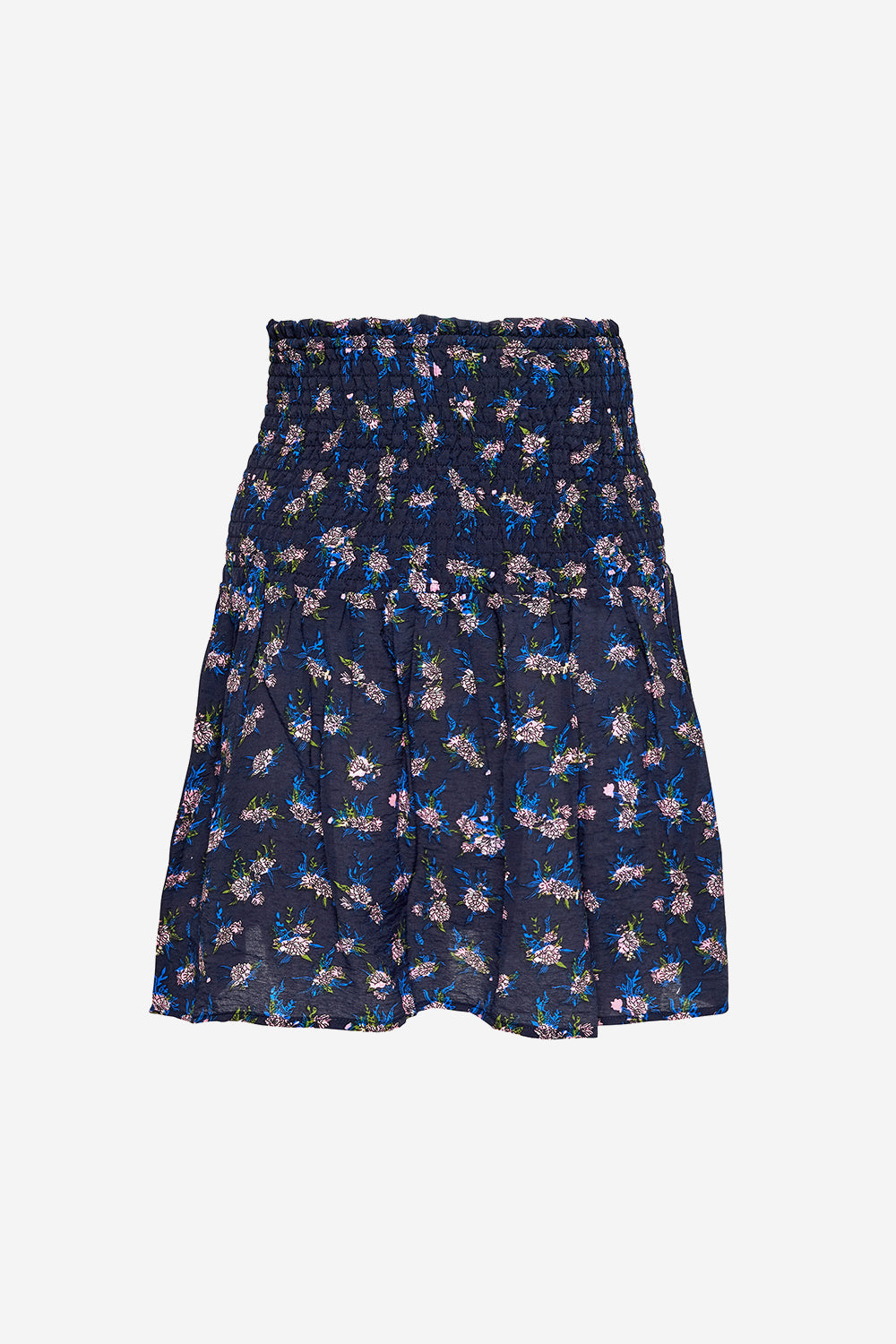 Blossom Skirt Viscose Navy/pink/blue Flower