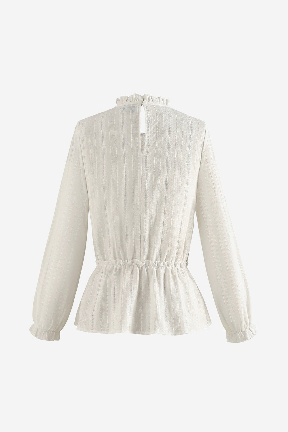 Rome Blouse Cotton Broderie White Broderie