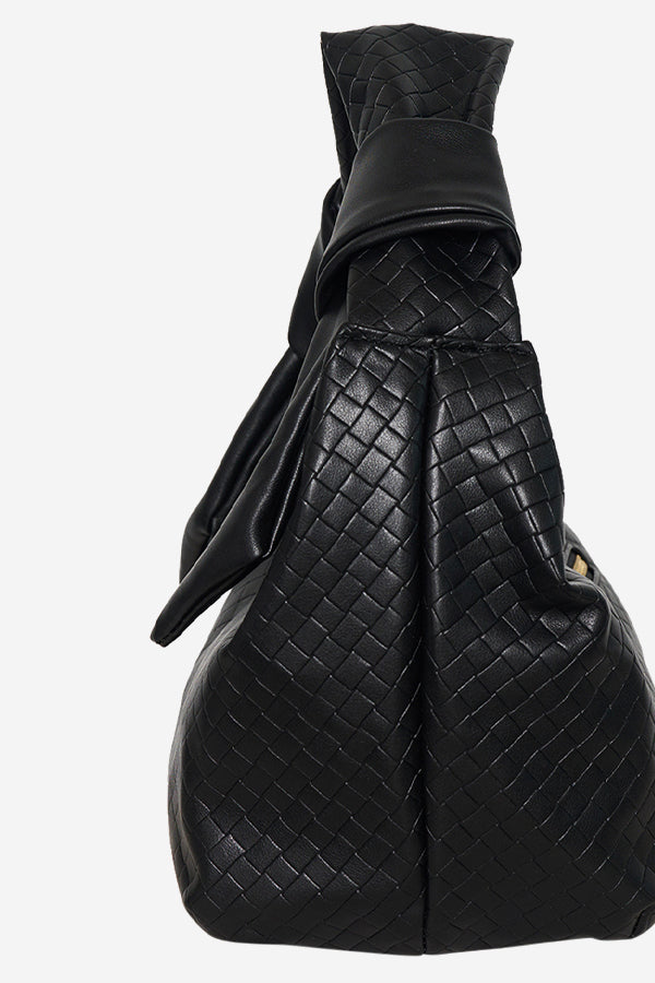 Luna Bag Leather Look Black