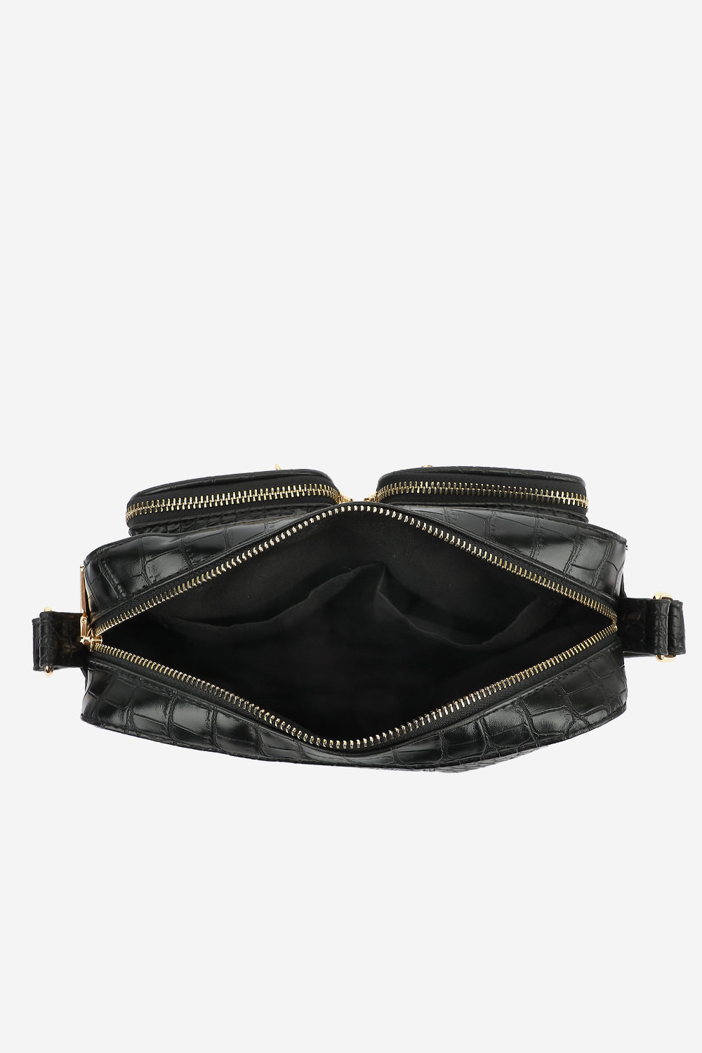 Celina Bag w. Gold Black Croc