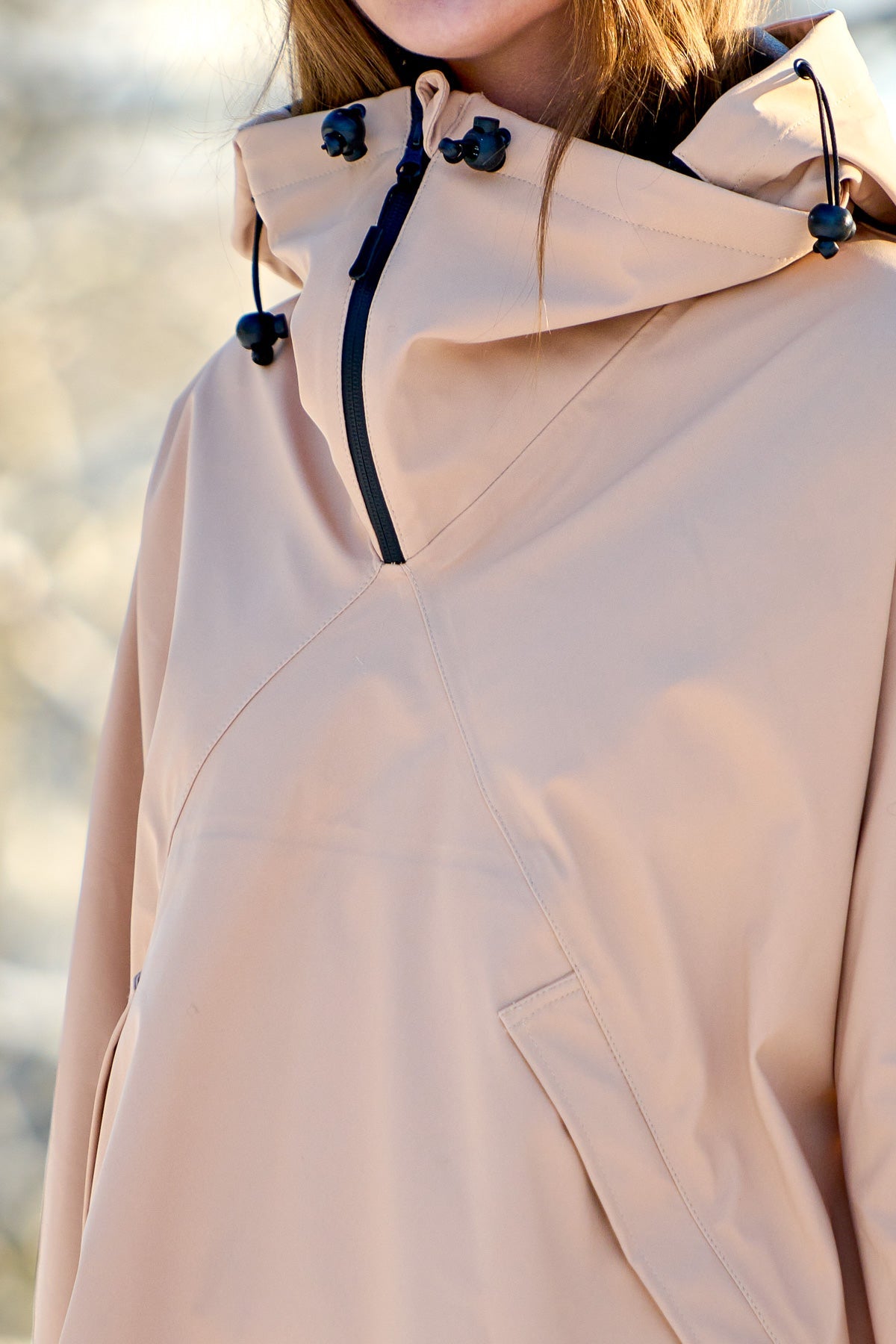 Water Anorak Beige