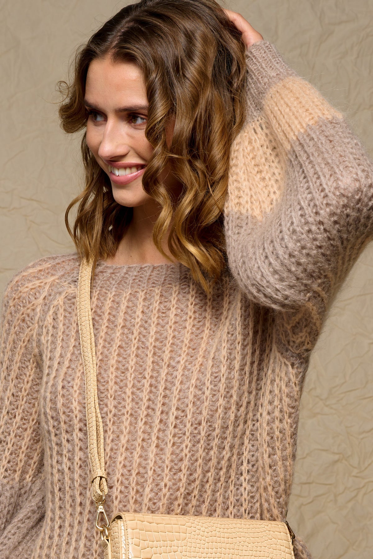 Liana Knit Sweater Sand