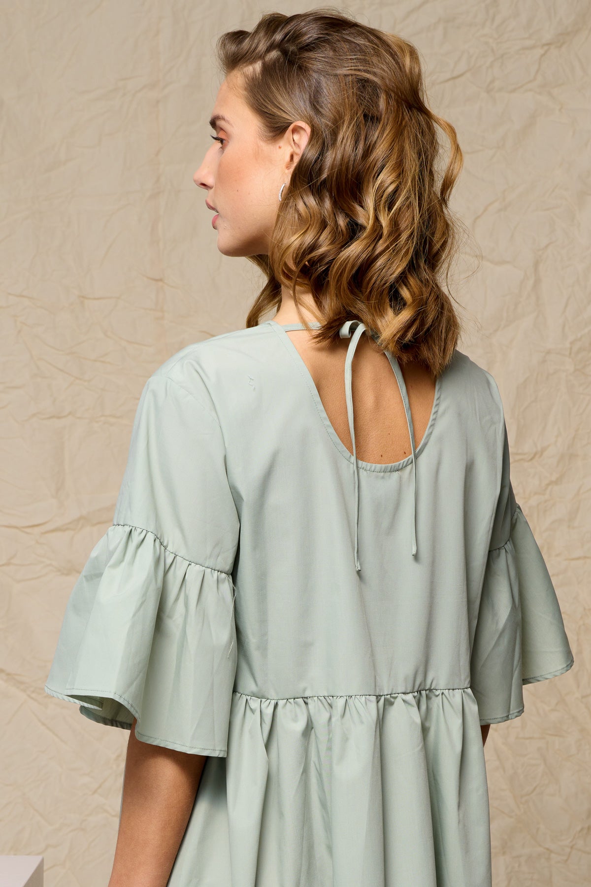 Adaleide Dress Green Pastel