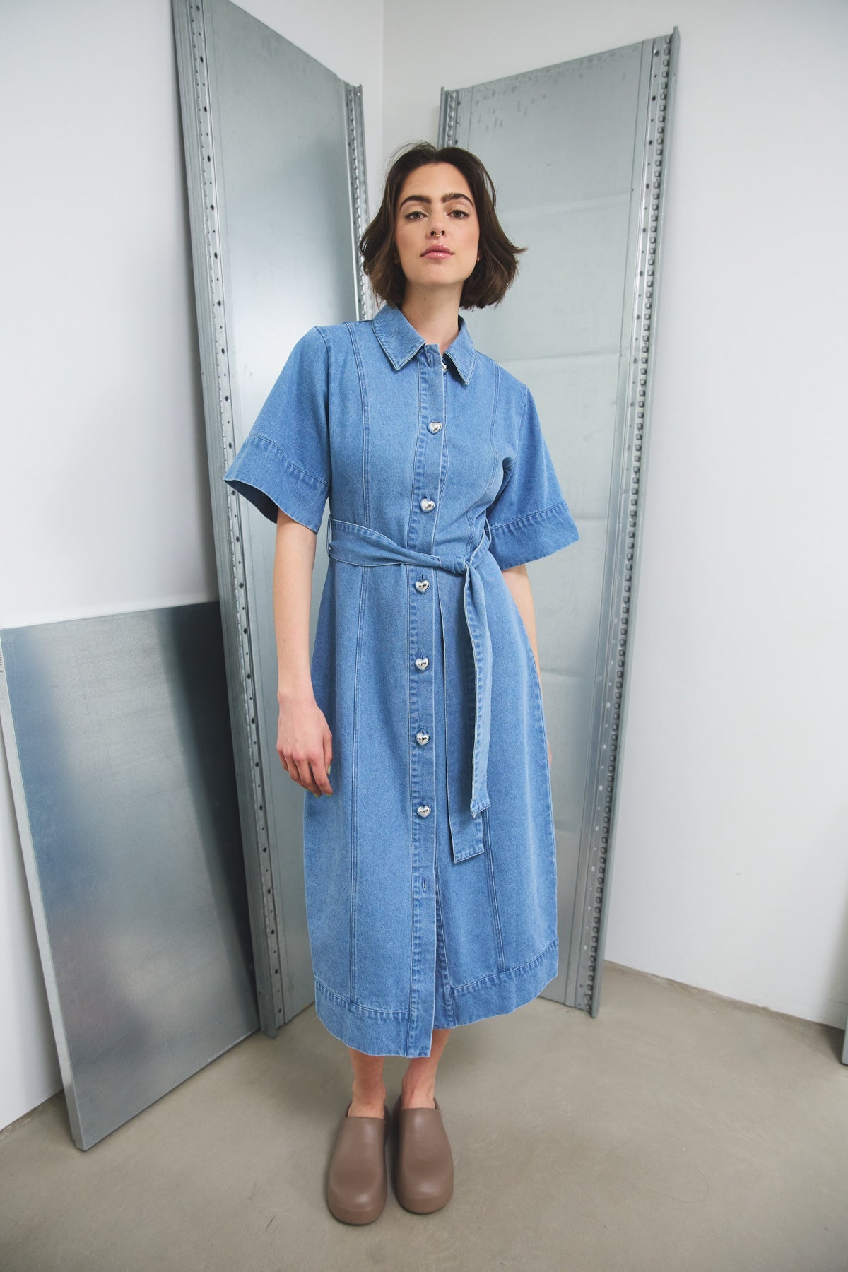 Keisley Dress Light Blue Wash
