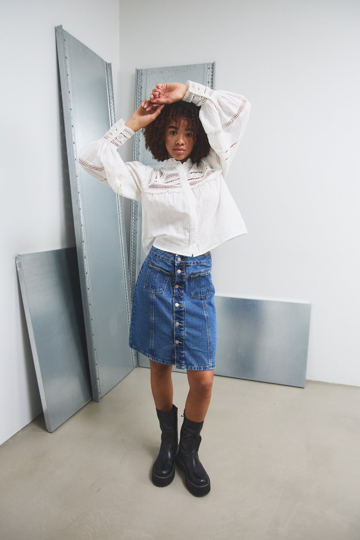 Joie Blouse Offwhite